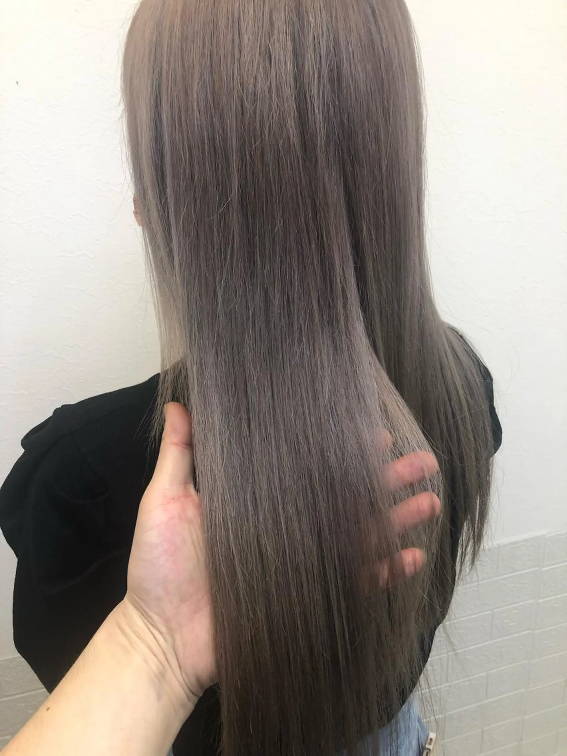 カラー ダブルスキルエクステ /羽エクステ白石宇由のヘアスタイル