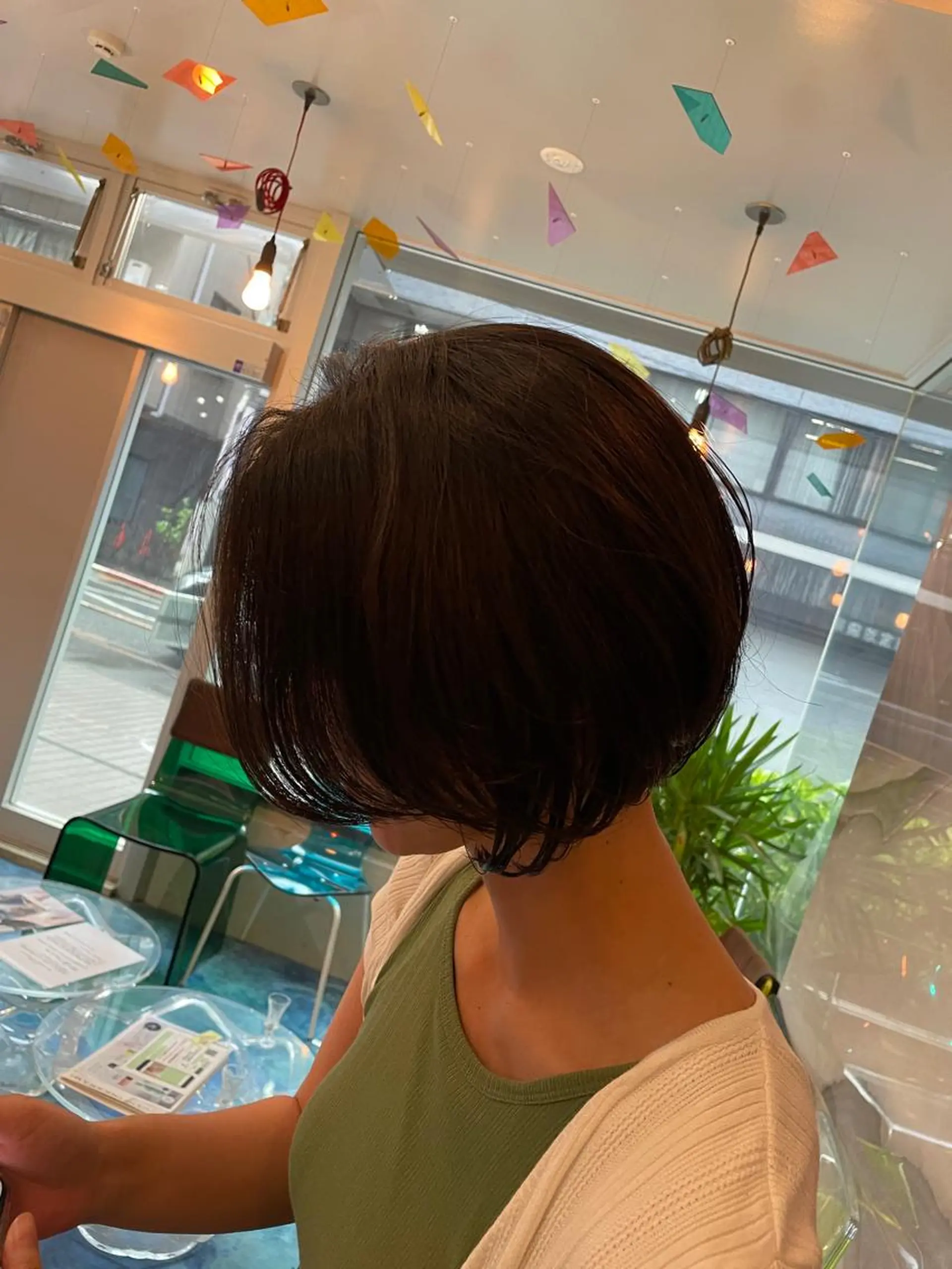 ショート ショートボブ 丸みショート ボブ ショートヘア カット ショート 嶋津祥希のヘアスタイル