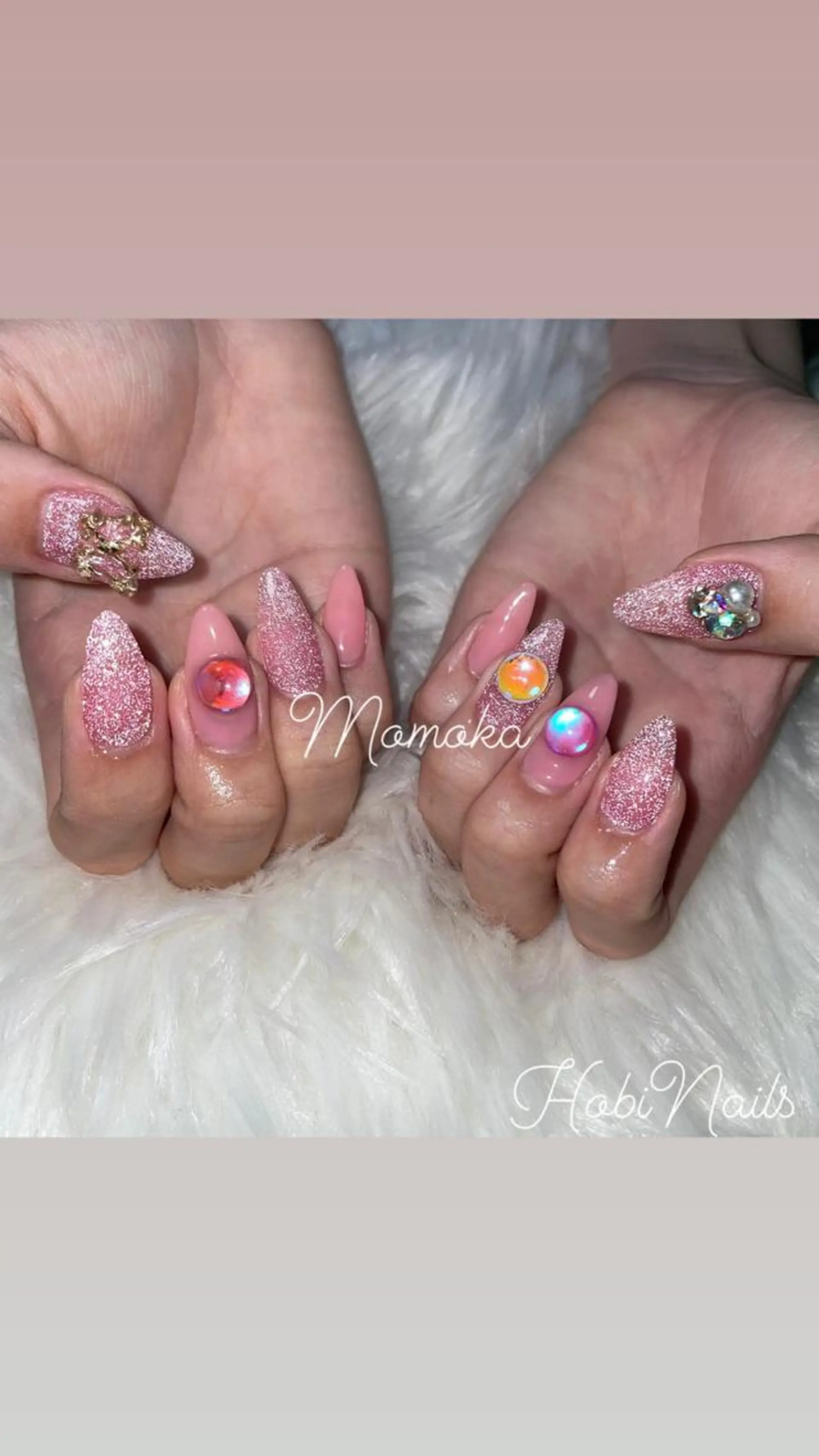 ネイル ワンカラーネイル Momo nailsalonのネイルデザイン