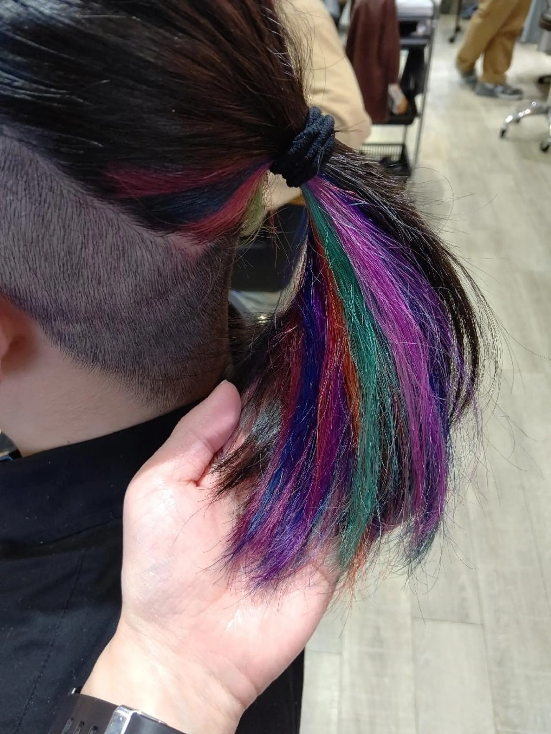 セミロング カラー ヘアカラー bathair  所属・bathair 持田侑祐のヘアスタイル