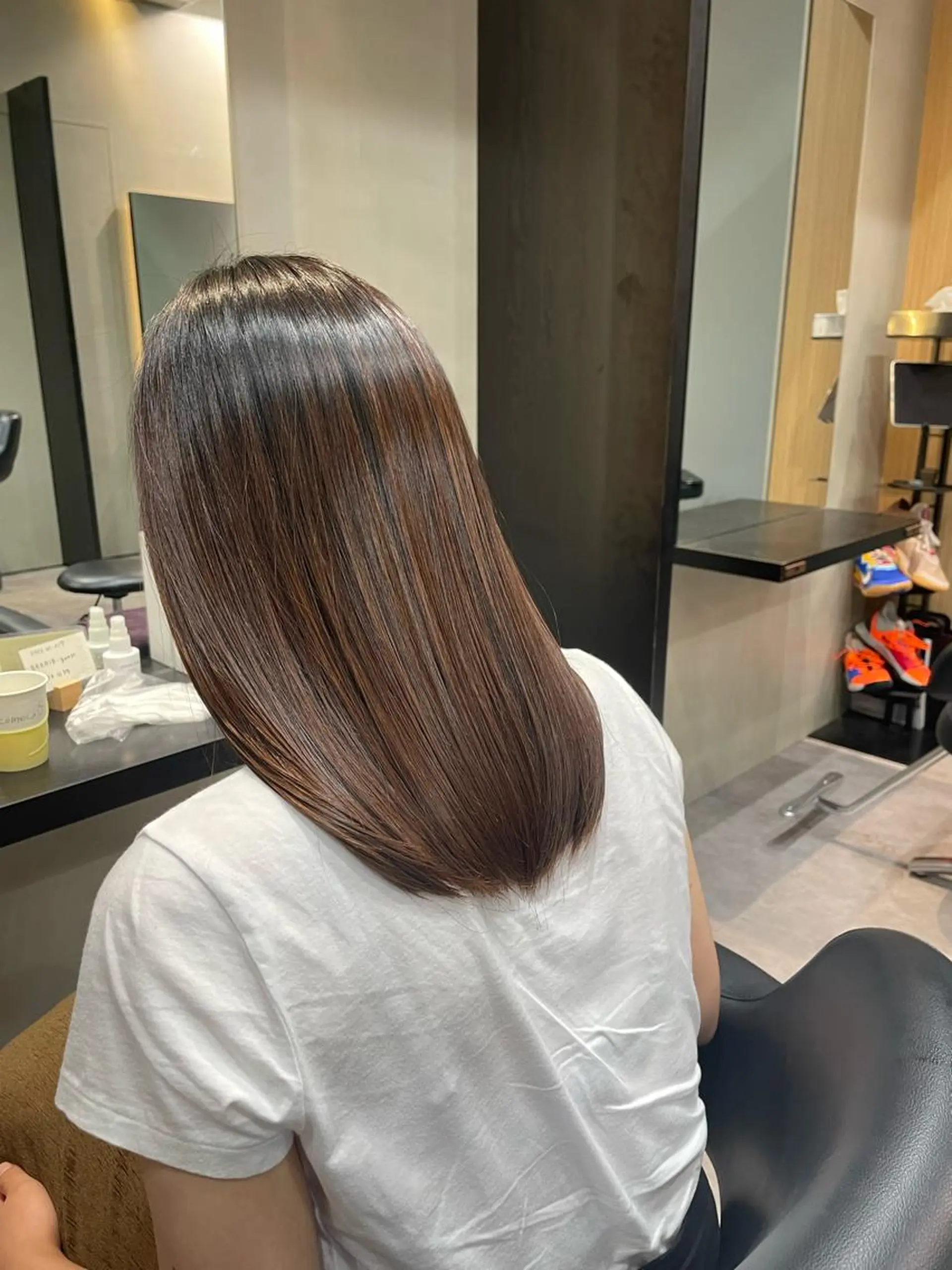 ミディアム トリートメント カットモデル募集 ミネのヘアスタイル