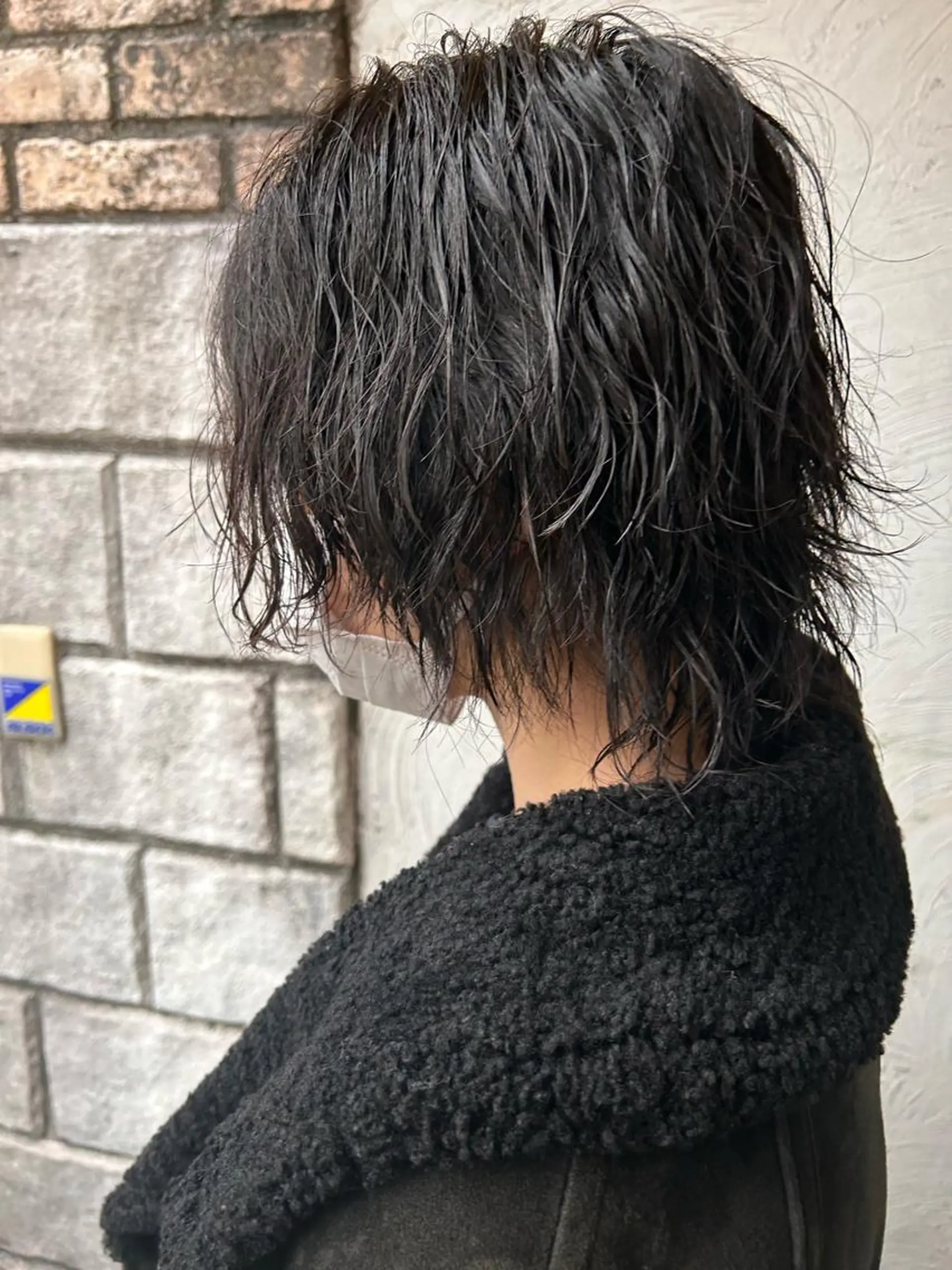 ミディアム パーマ ミディアムパーマ ウルフカット お任せヘア☘️☘️ 及川渚のヘアスタイル