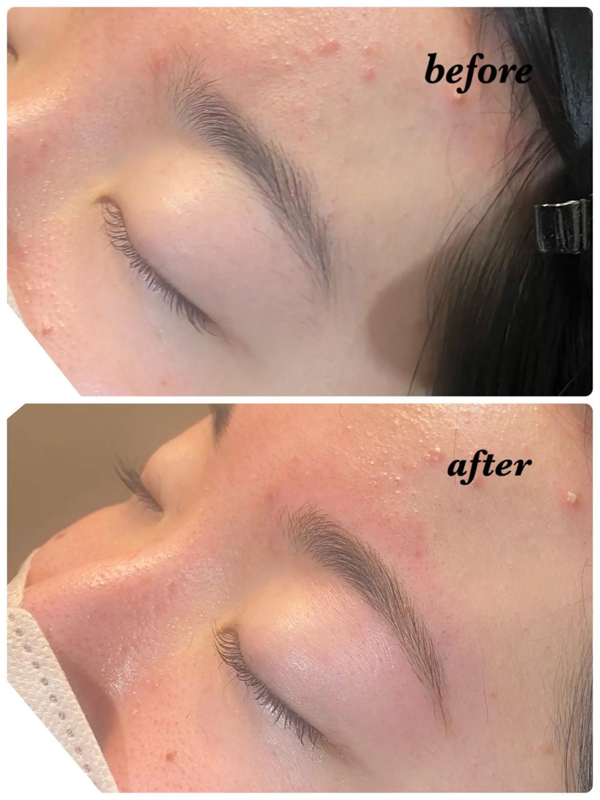 アイブロウ ハーブピーリング専門 毛穴洗浄❤️眉waxのエステ・リラクイメージ