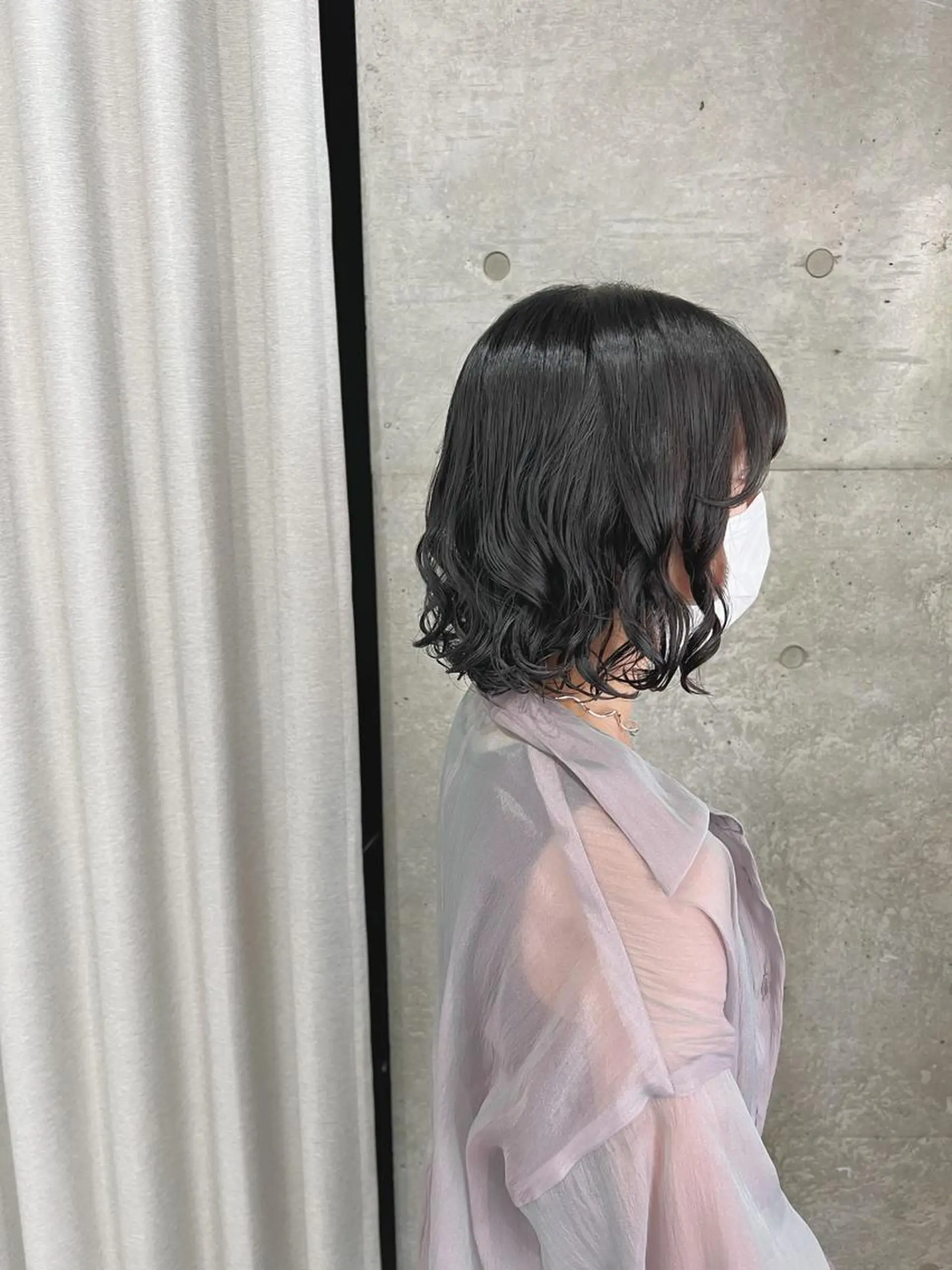 パーマ ボブパーマコテ巻き風 パーマNo1深江秀平のヘアスタイル