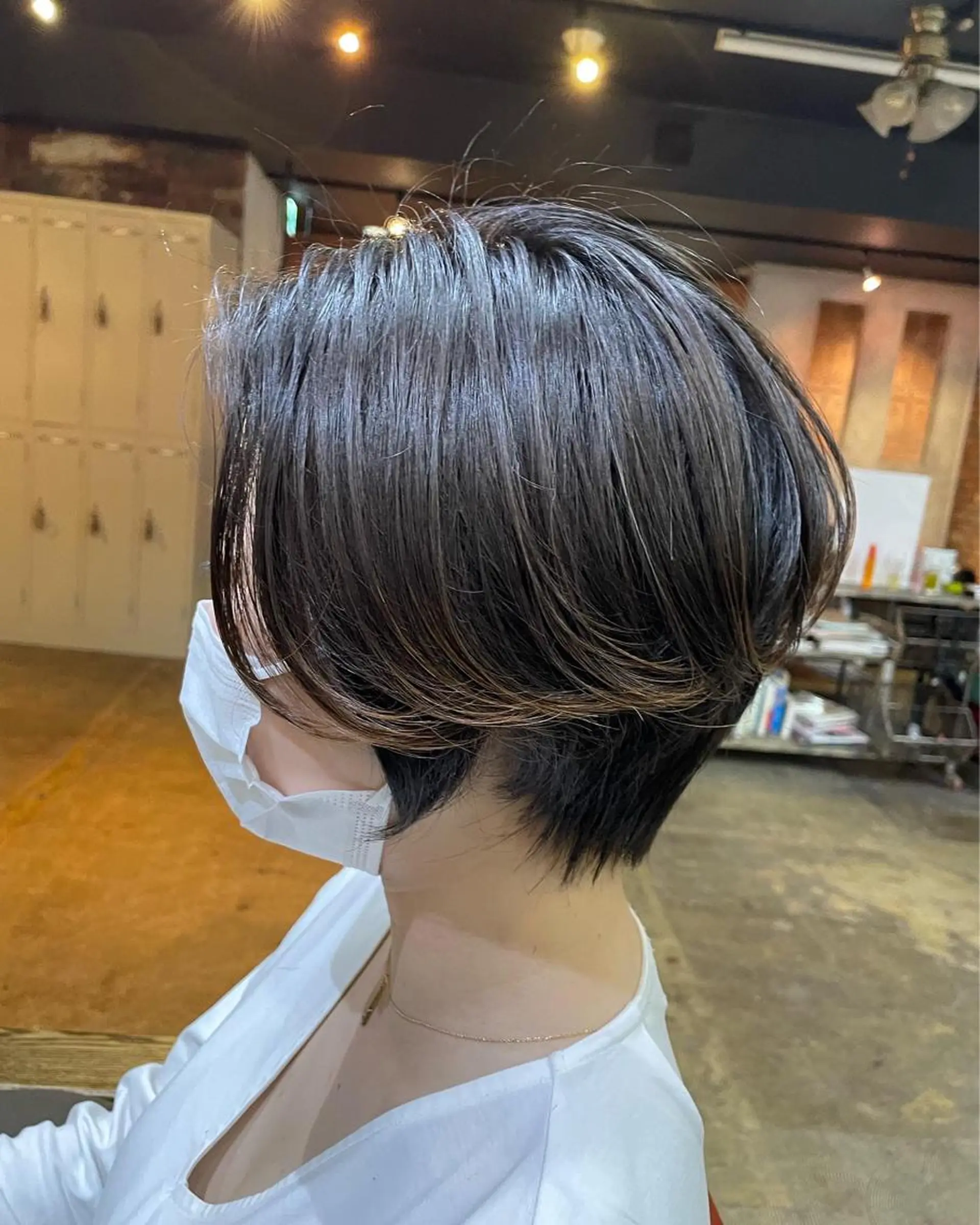 ショート ハンサムショート くびれヘア ショートヘア 鈴木 雅人のヘアスタイル