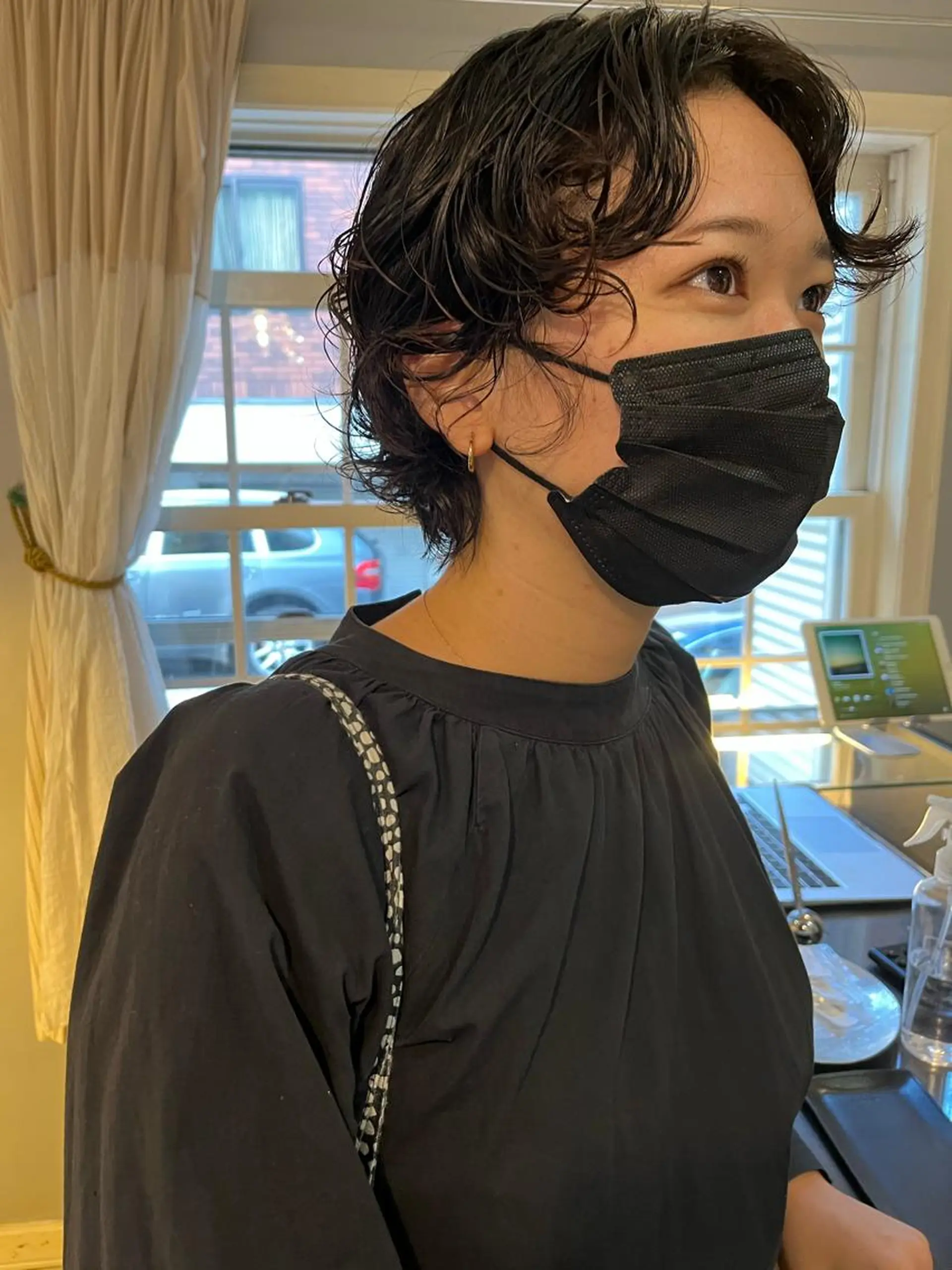 ショート パーマ カット パーマ eri kinjoのヘアスタイル