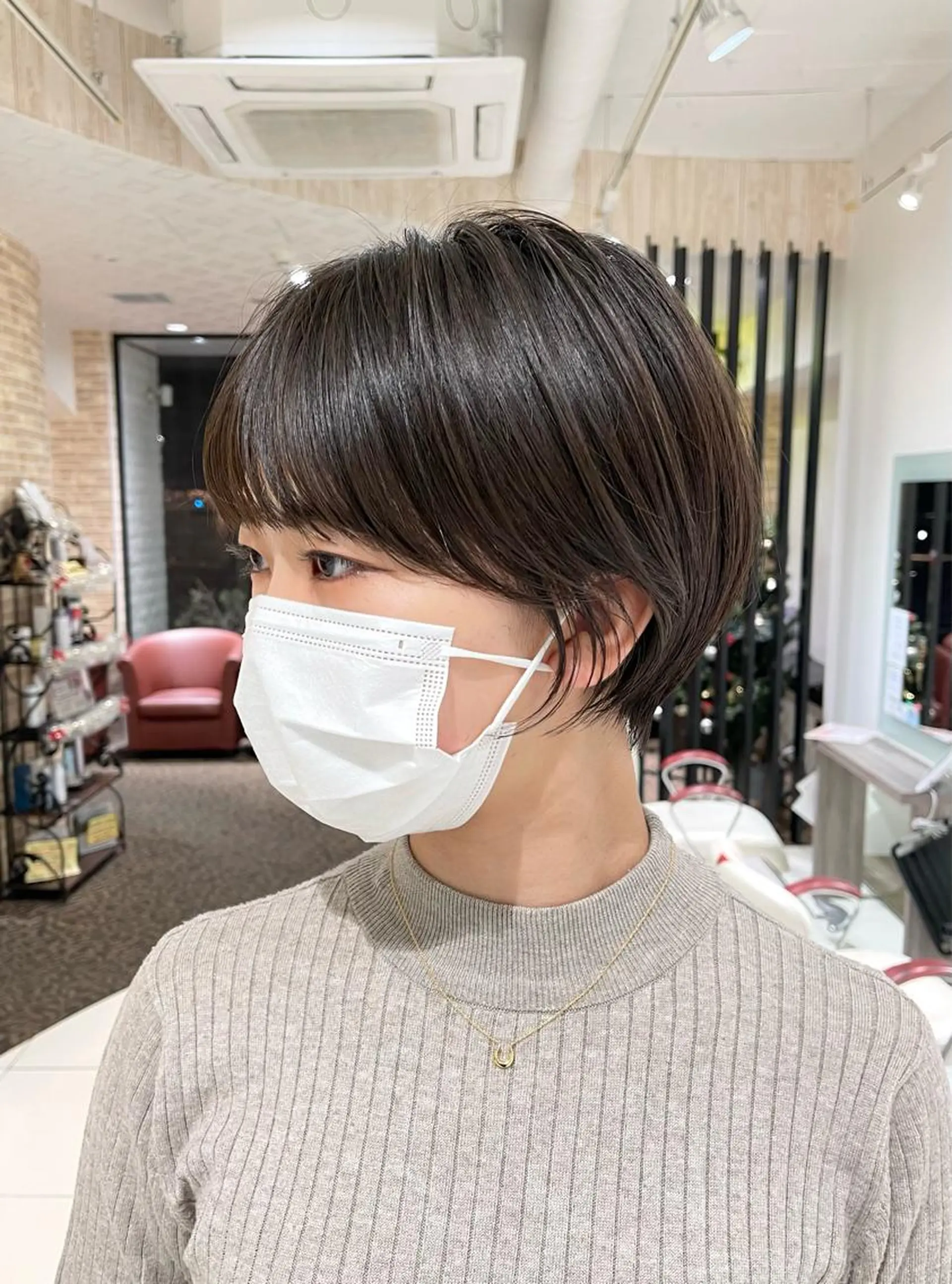 ショート ショートボブ ハンサムショート 丸みショート ボブ ショートヘア 荻窪/ショートヘア✨ ショートボブ長松大哉のヘアスタイル