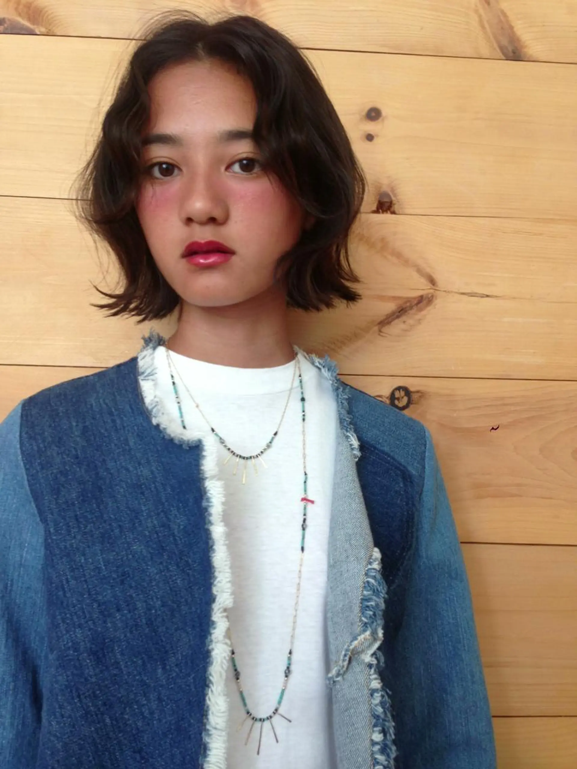 ミディアム カラー パーマ la fith所属・rico_by ヘアとアイブロウの眉毛・アイブロウイメージ