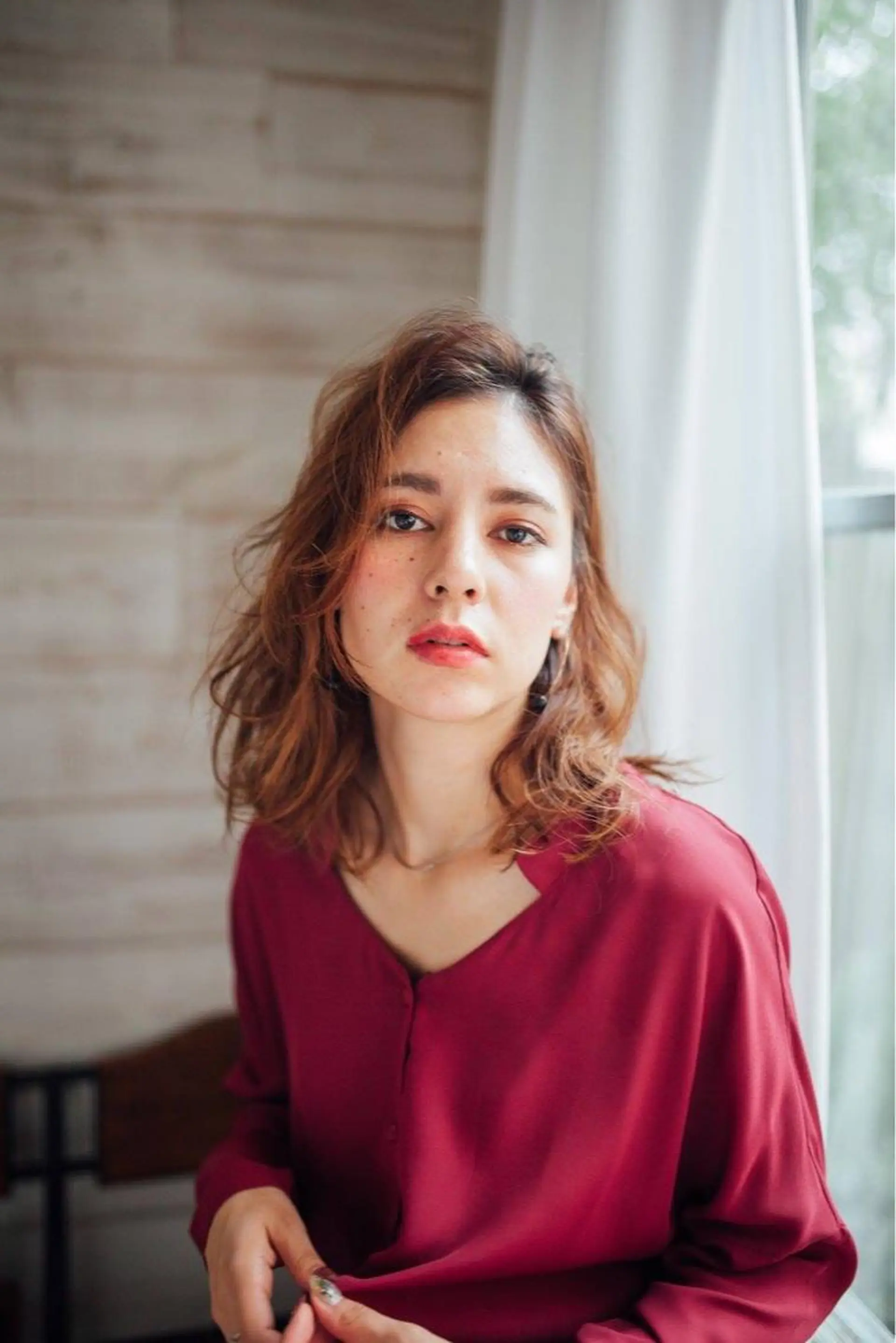 ミディアム 【店長】木内 千晶のヘアスタイル