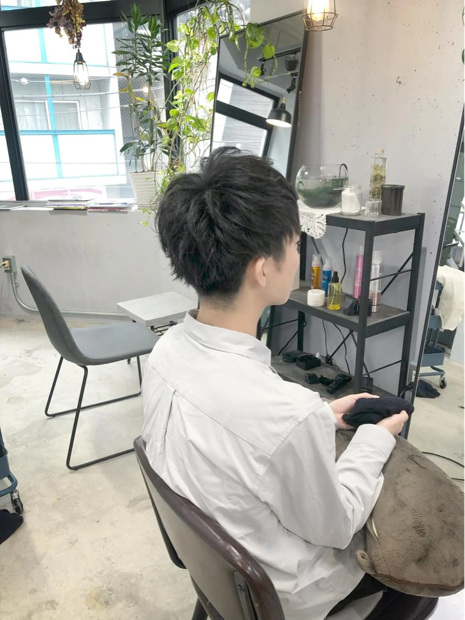 ショート メンズ 松下 倫子のヘアスタイル