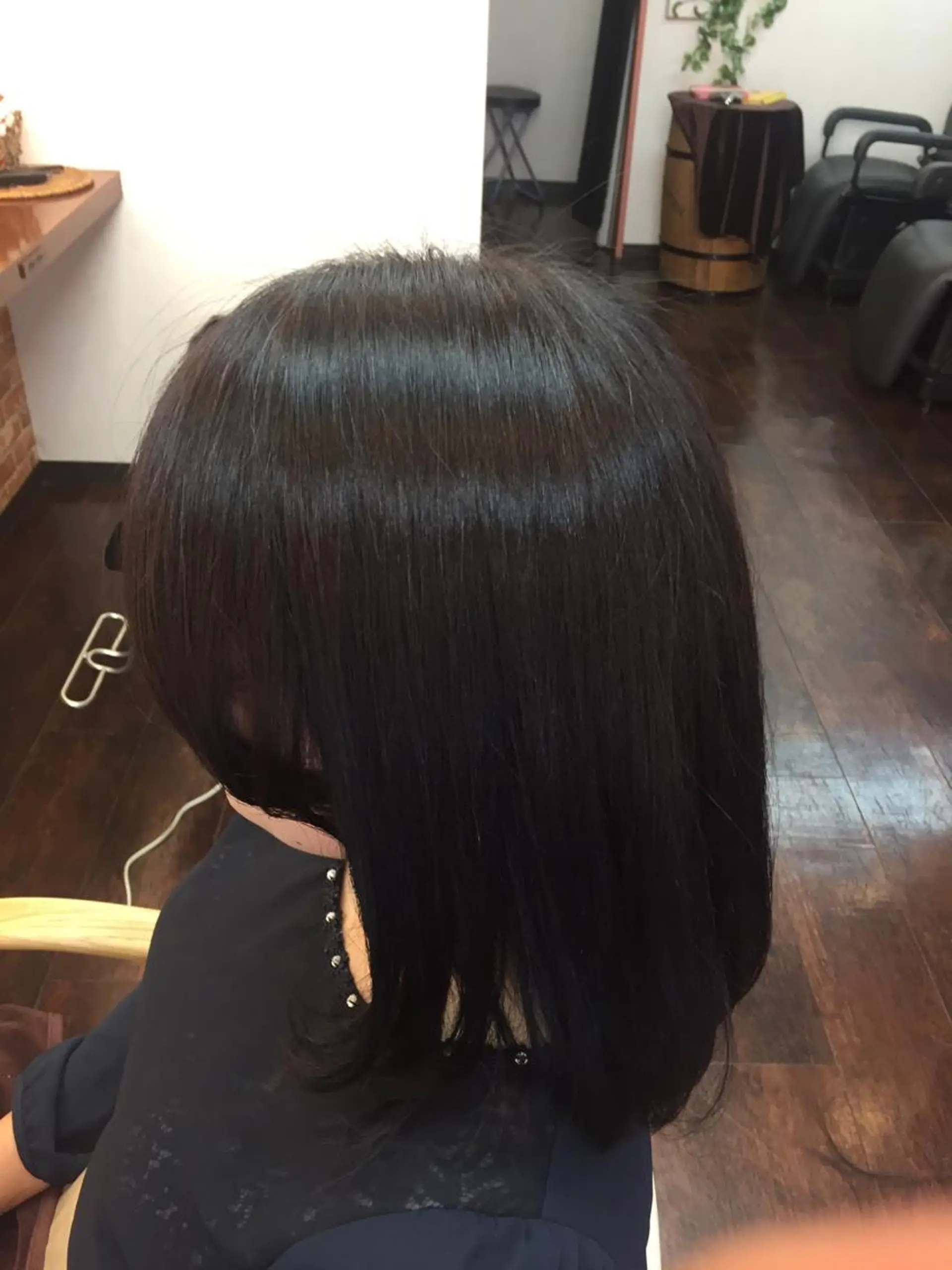 ミディアム カラー 桧山 真のヘアスタイル