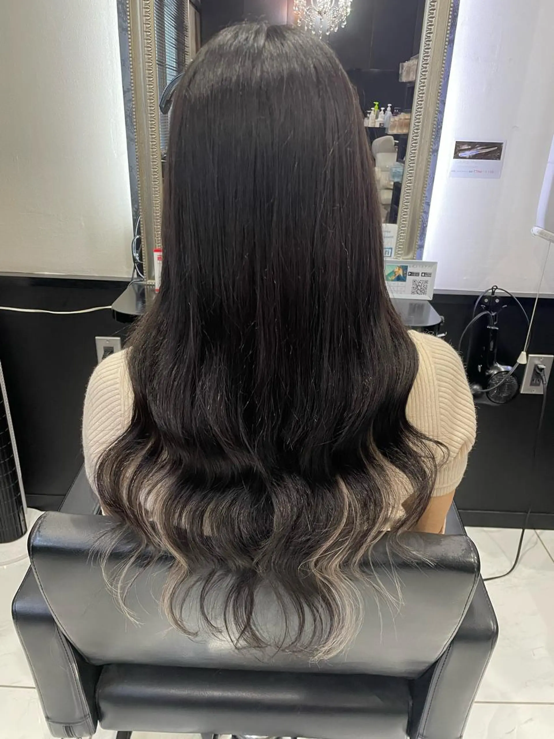 ロング ヘアカラー トリートメント エクステ \RINA🐾/ ジェルムのヘアスタイル