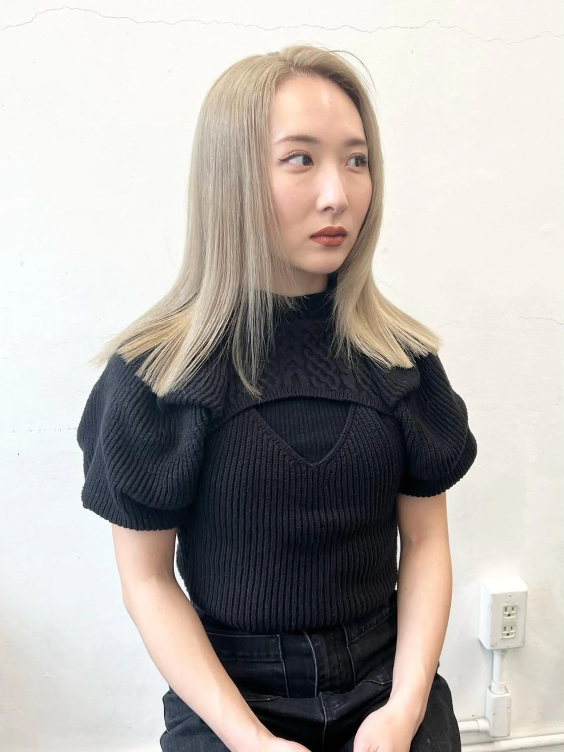 セミロング ヘアカラー トリートメント HARU//原宿🤍 リピート率NO.1のヘアスタイル