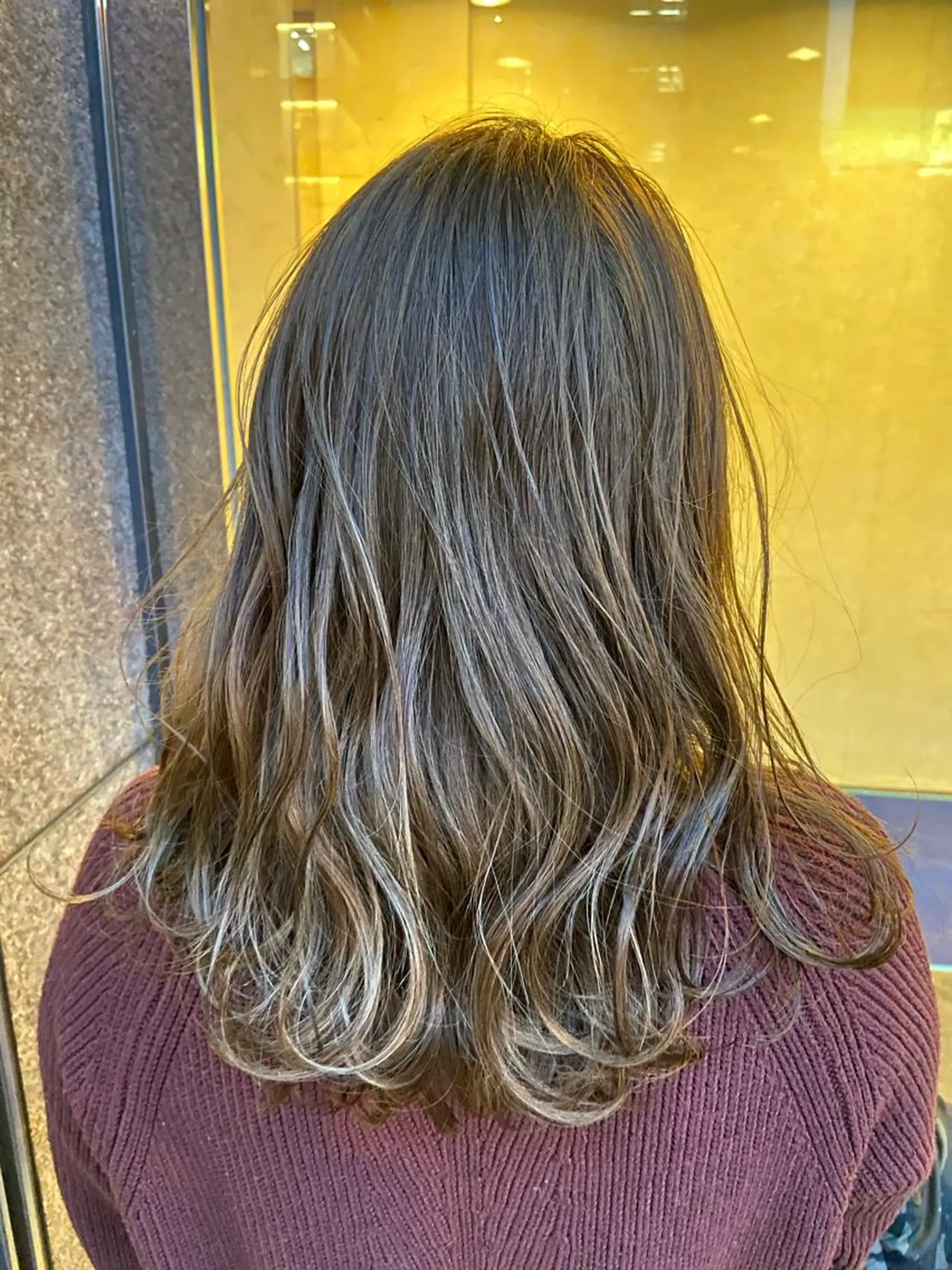 セミロング カラー メンズ特化✂︎ 稗田達也のヘアスタイル