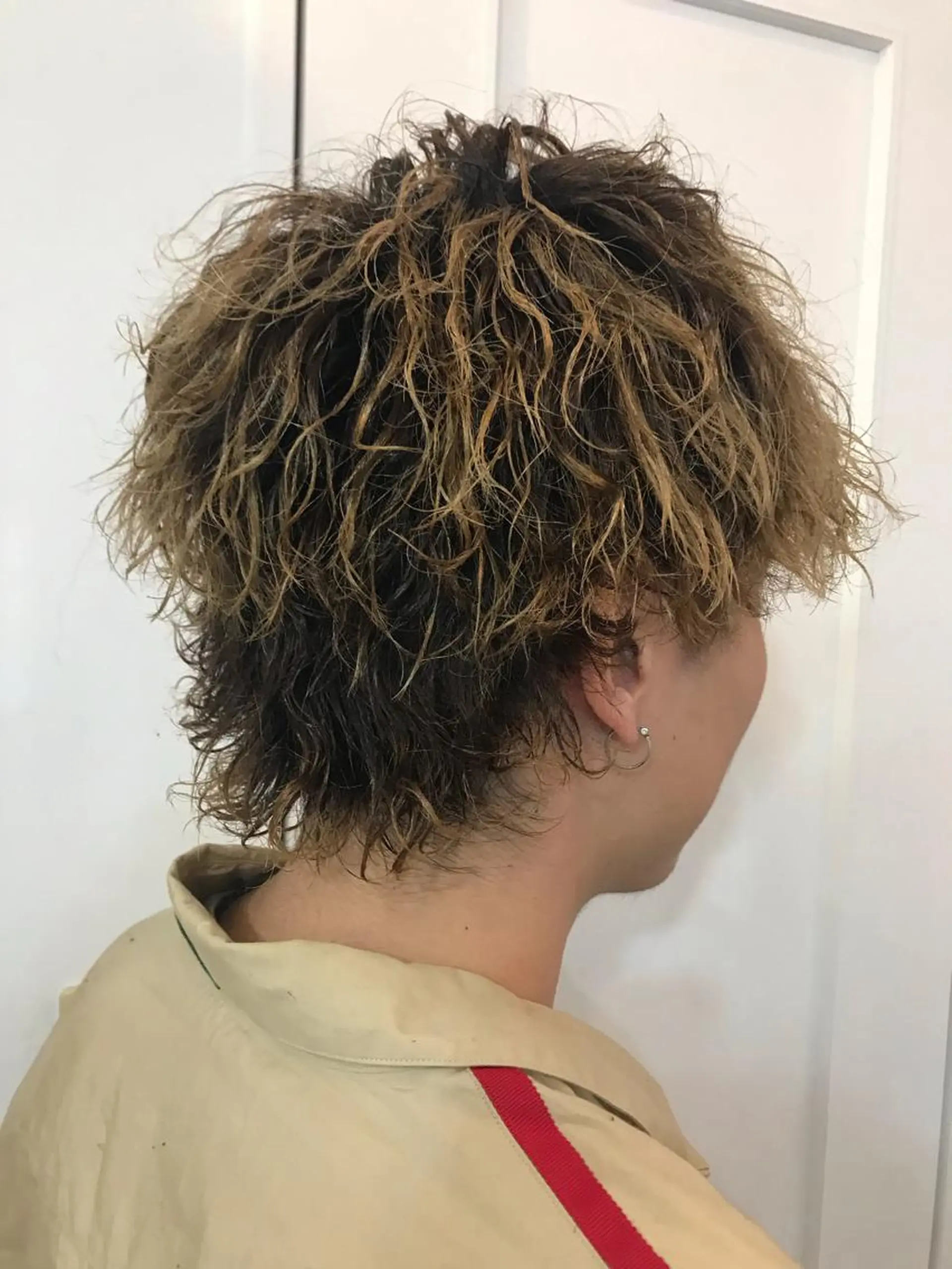 ショート メンズ メンズパーマ 小川 舜人のヘアスタイル