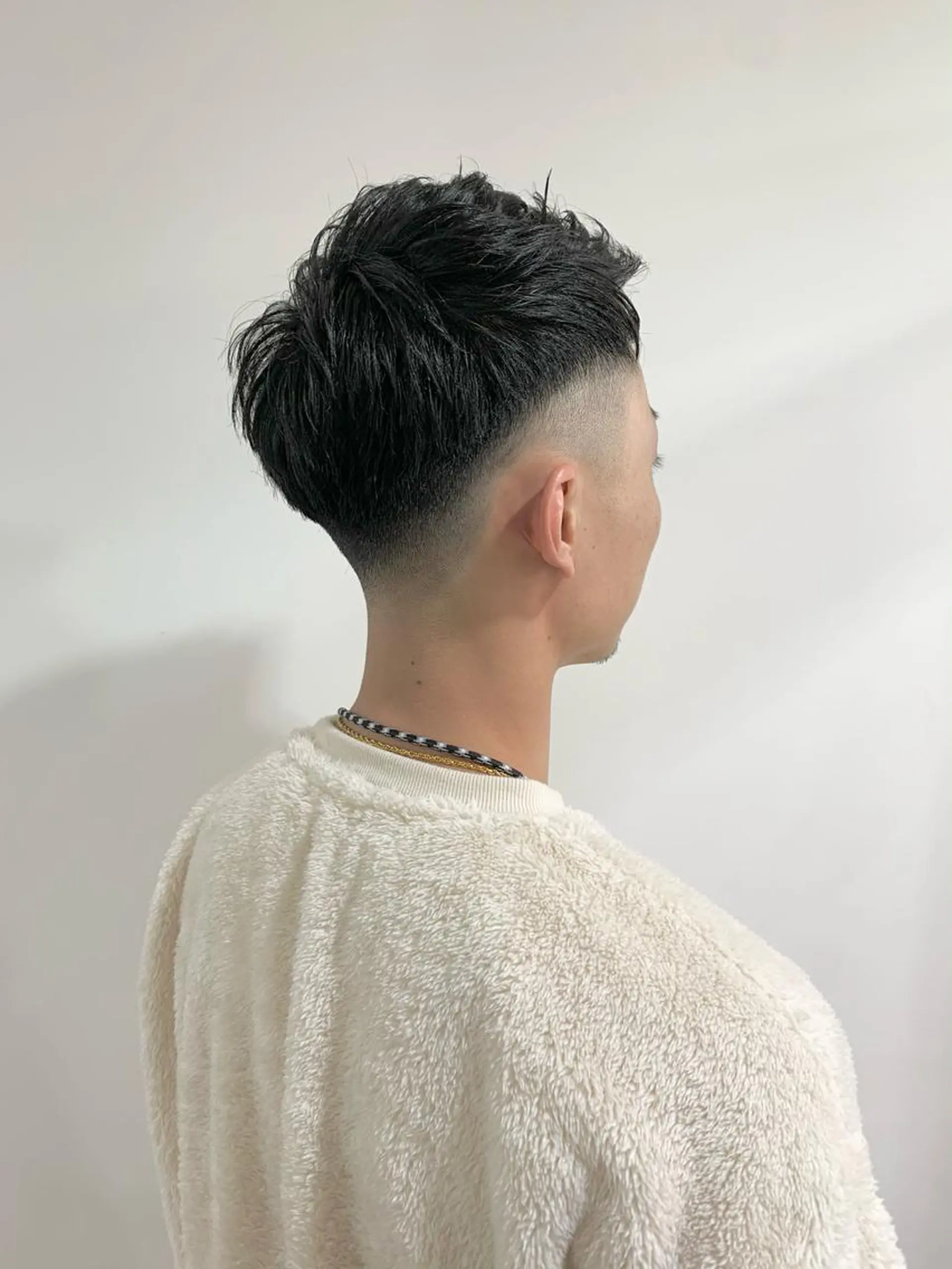 ショート メンズ フェードカット カット ヘッドスパ 竹内 康浩のヘアスタイル