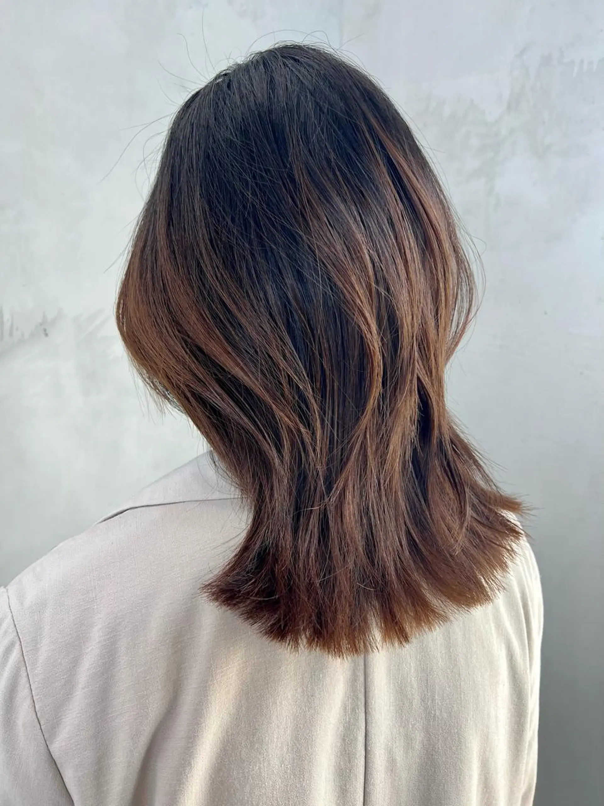 ミディアム 銀座/韓国/ワンホン 🤍艶髪🖤nahoのヘアスタイル