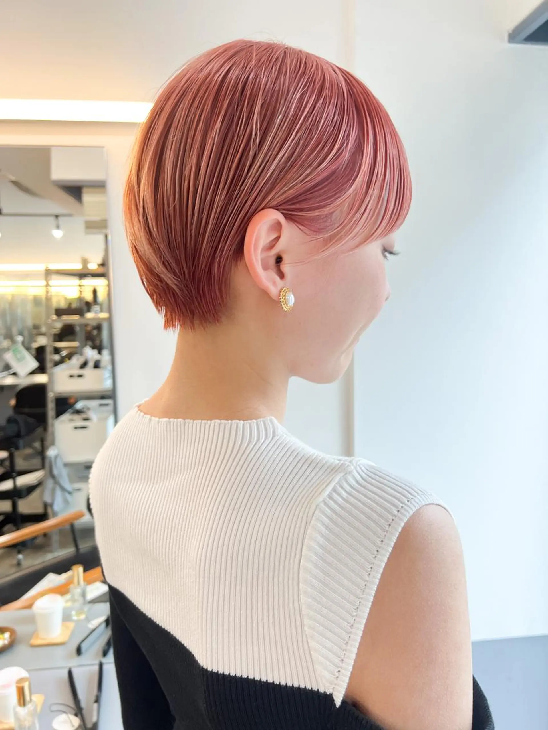 ショート カラー カット トリートメント レイヤーカット/ 火ノ見🪡のヘアスタイル