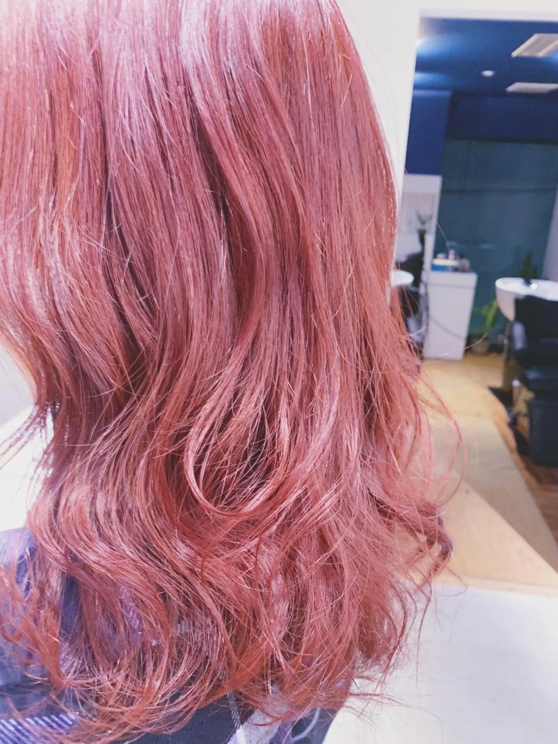 セミロング カラー ピンクカラー 【完全マンツー 恵比寿】佐藤 翔のヘアスタイル
