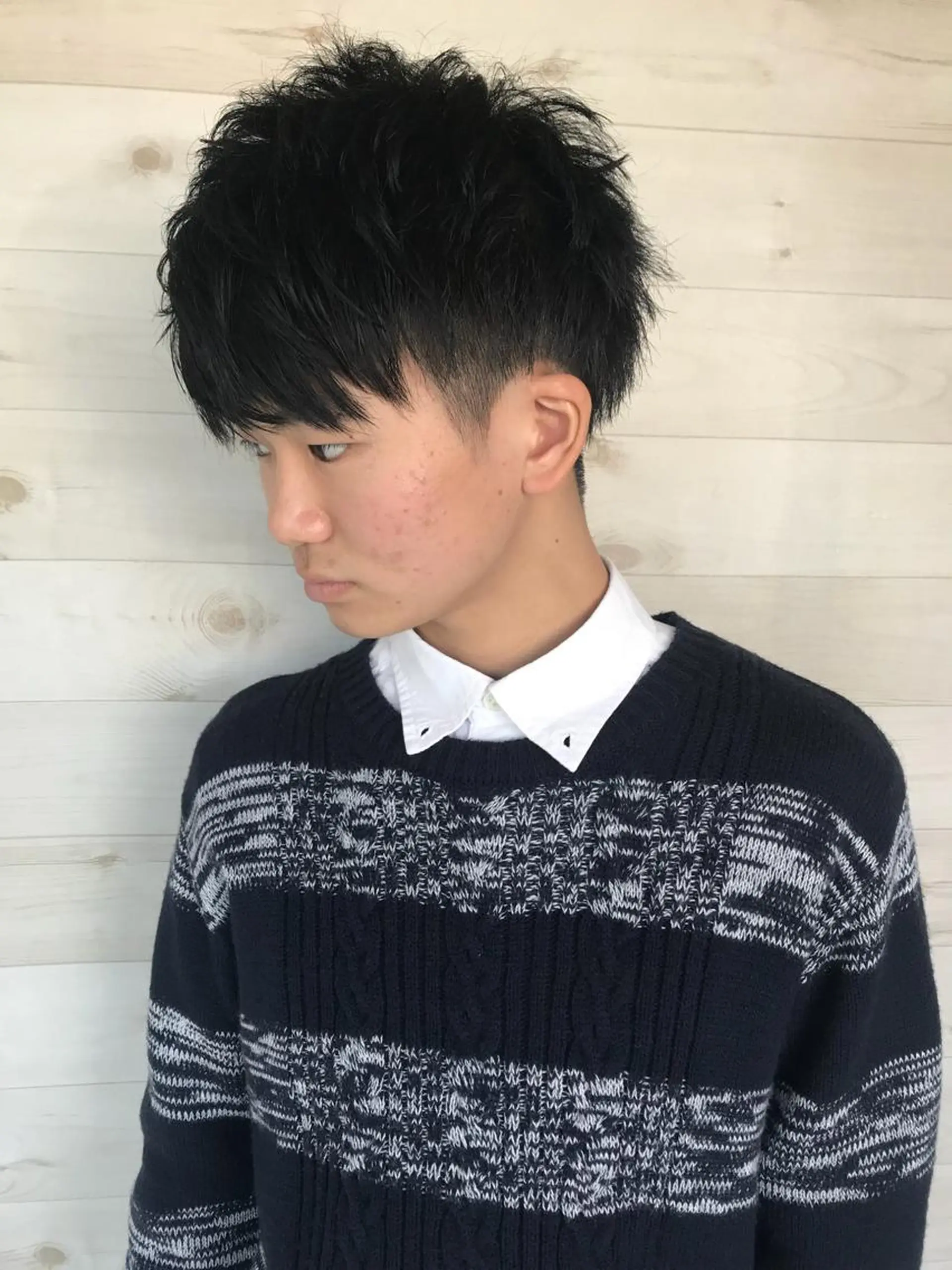 ミディアム イシイ リョウヘイのヘアスタイル