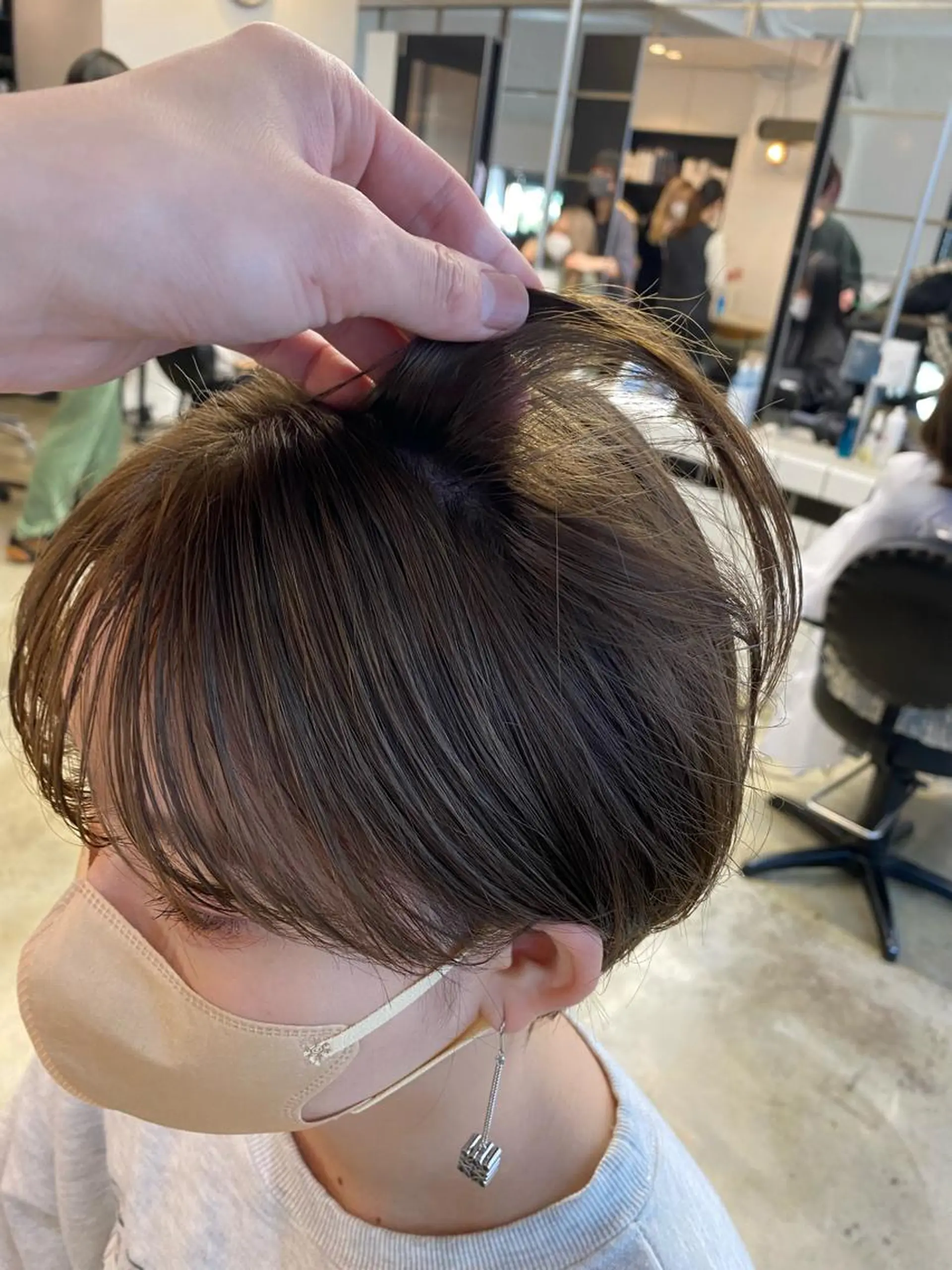 ショート カラー カット ヘアカラー トリートメント 🟩白髪ぼかし/ボブ /ショートヘア/大司のヘアスタイル