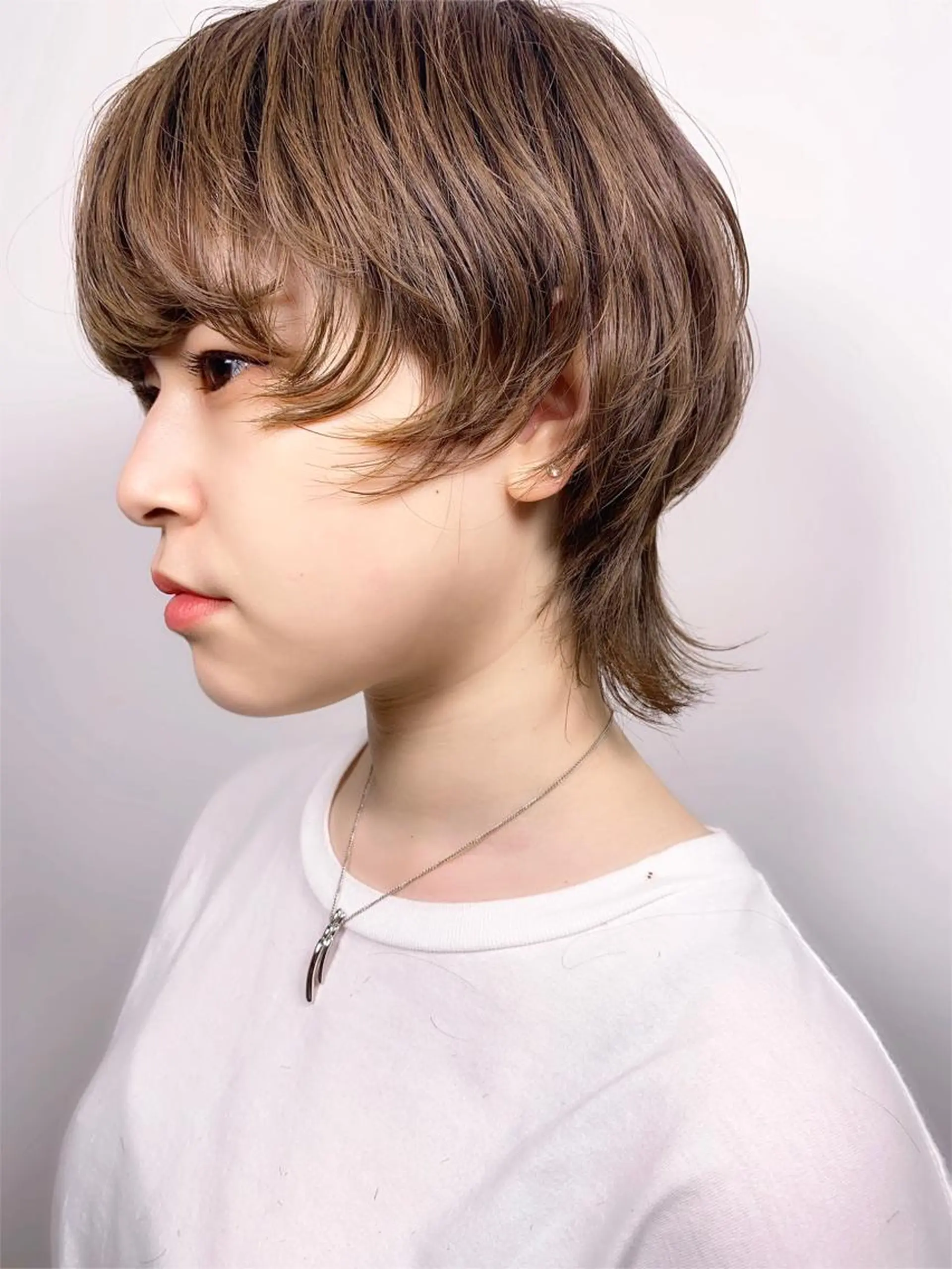 ショート カラー ウルフカット tension 【テンション】のヘアスタイル