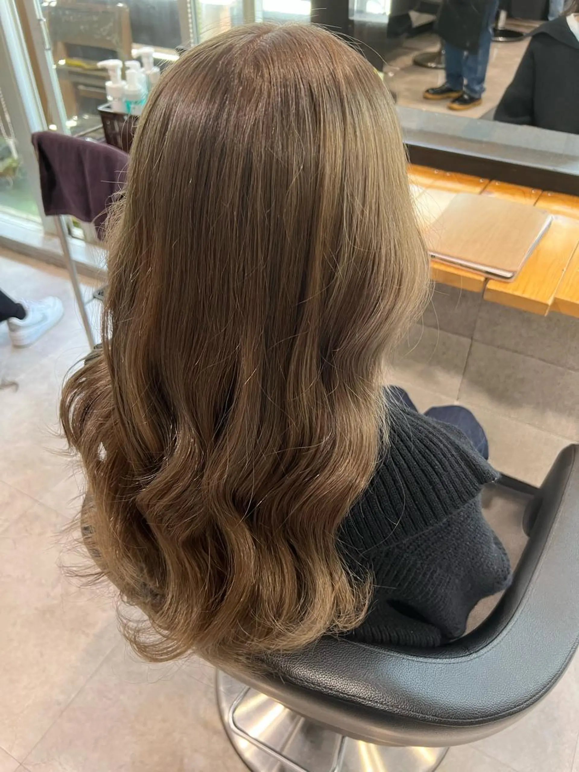 ロング カラー ヘアアレンジ ayaka 🍨のマツエク・マツパデザイン