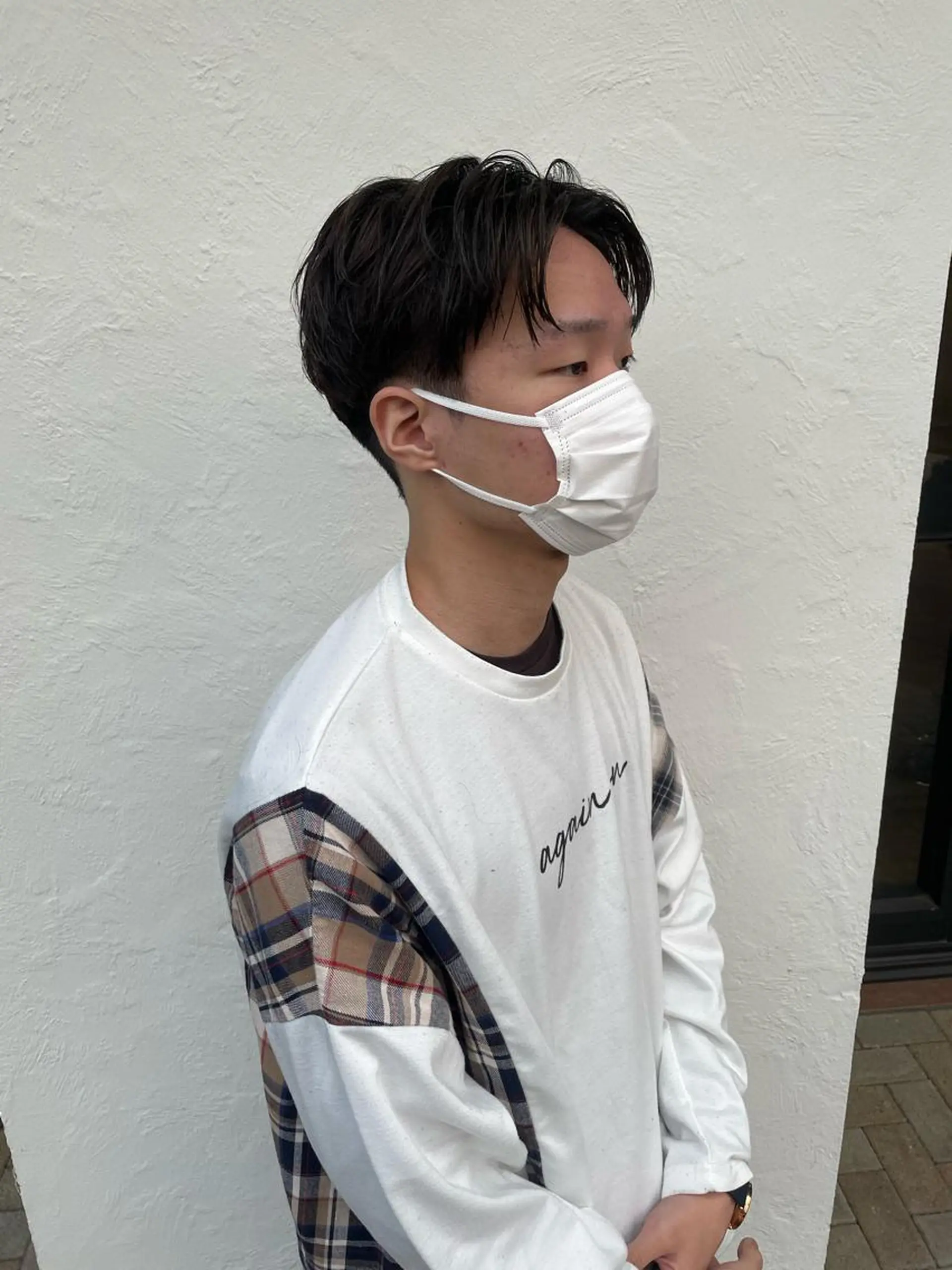 メンズ 亀川蓮 Agu hairのヘアスタイル