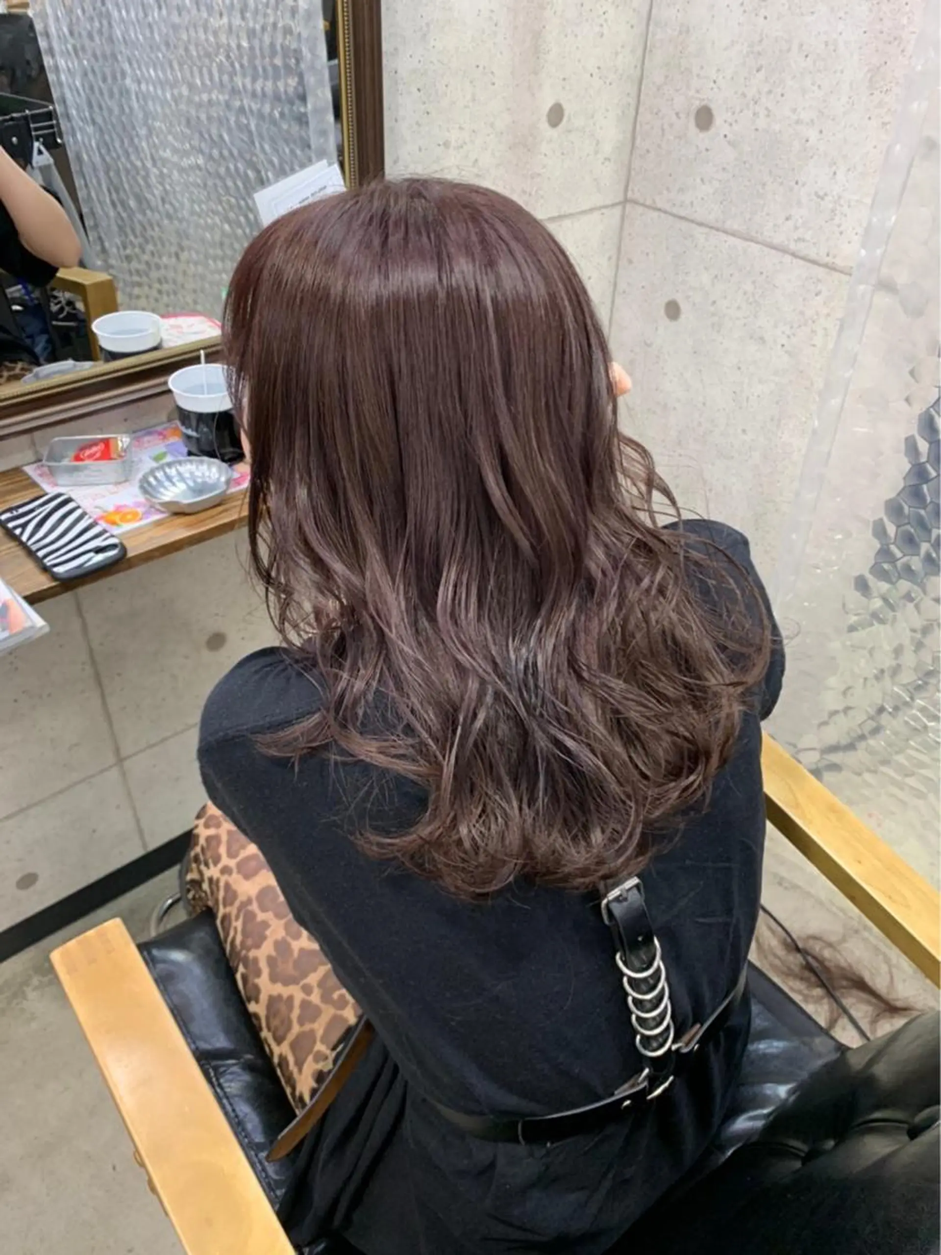 カラー グレージュ 藤田 清志のヘアスタイル