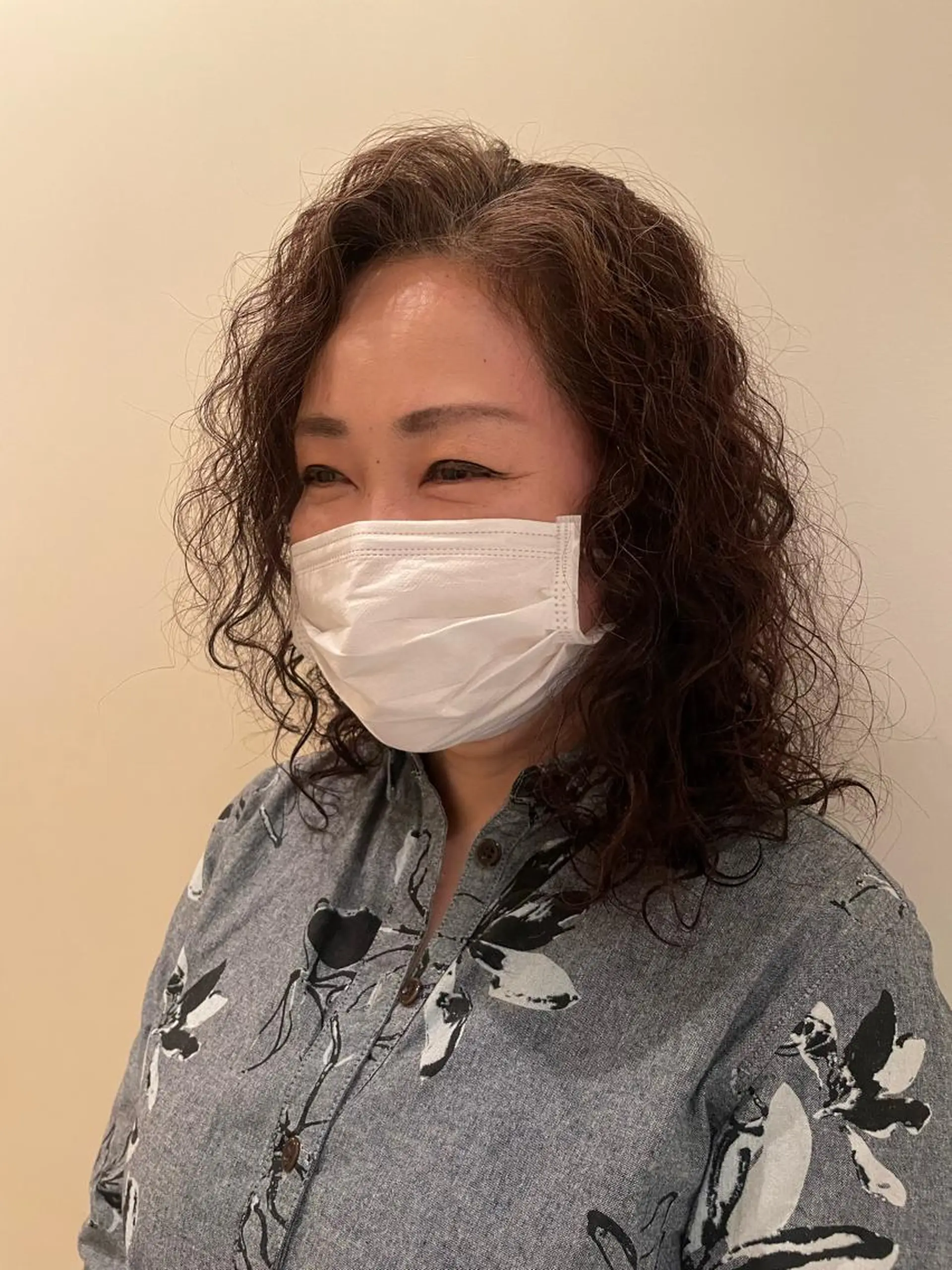 パーマ ボブ ホノカのヘアスタイル