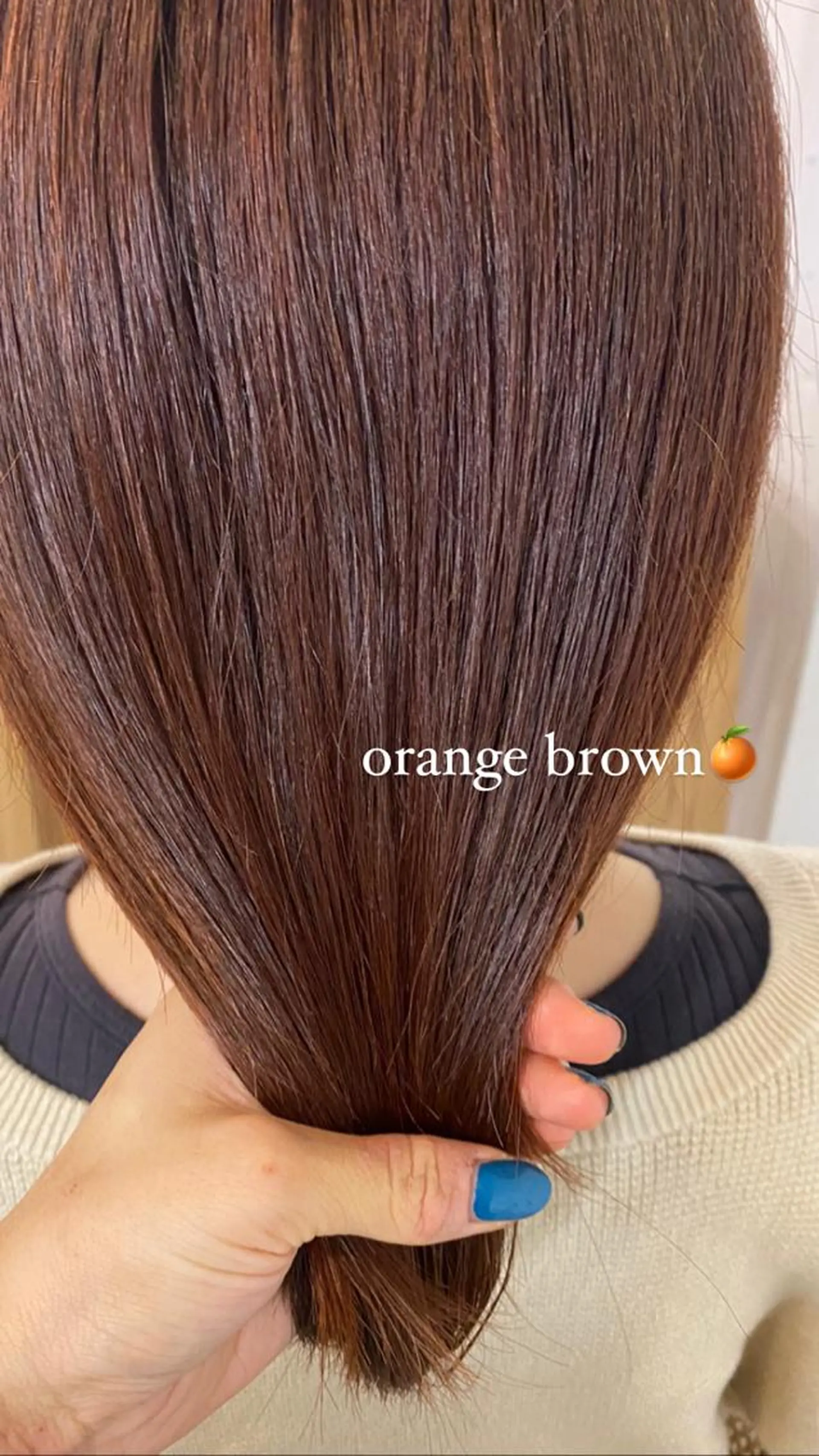 セミロング カラー Seaby / 木上 綾菜のヘアスタイル