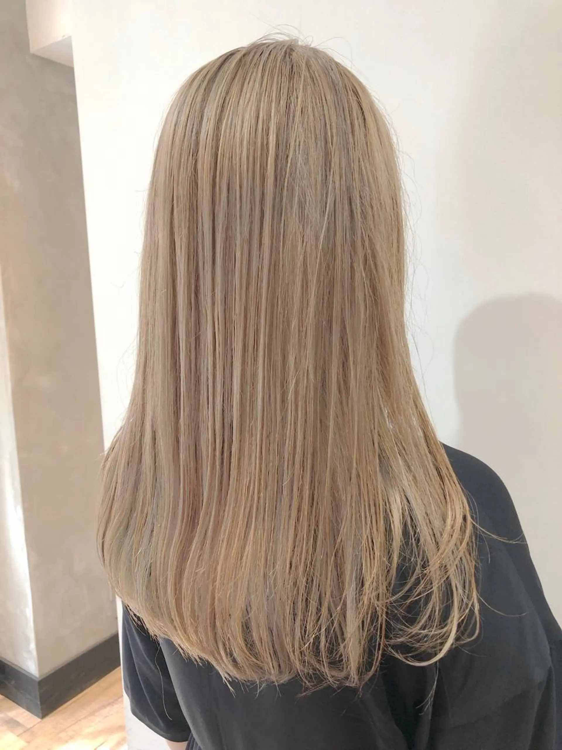 ミディアム カラー 韓国ヘア 店長NEGIのヘアスタイル