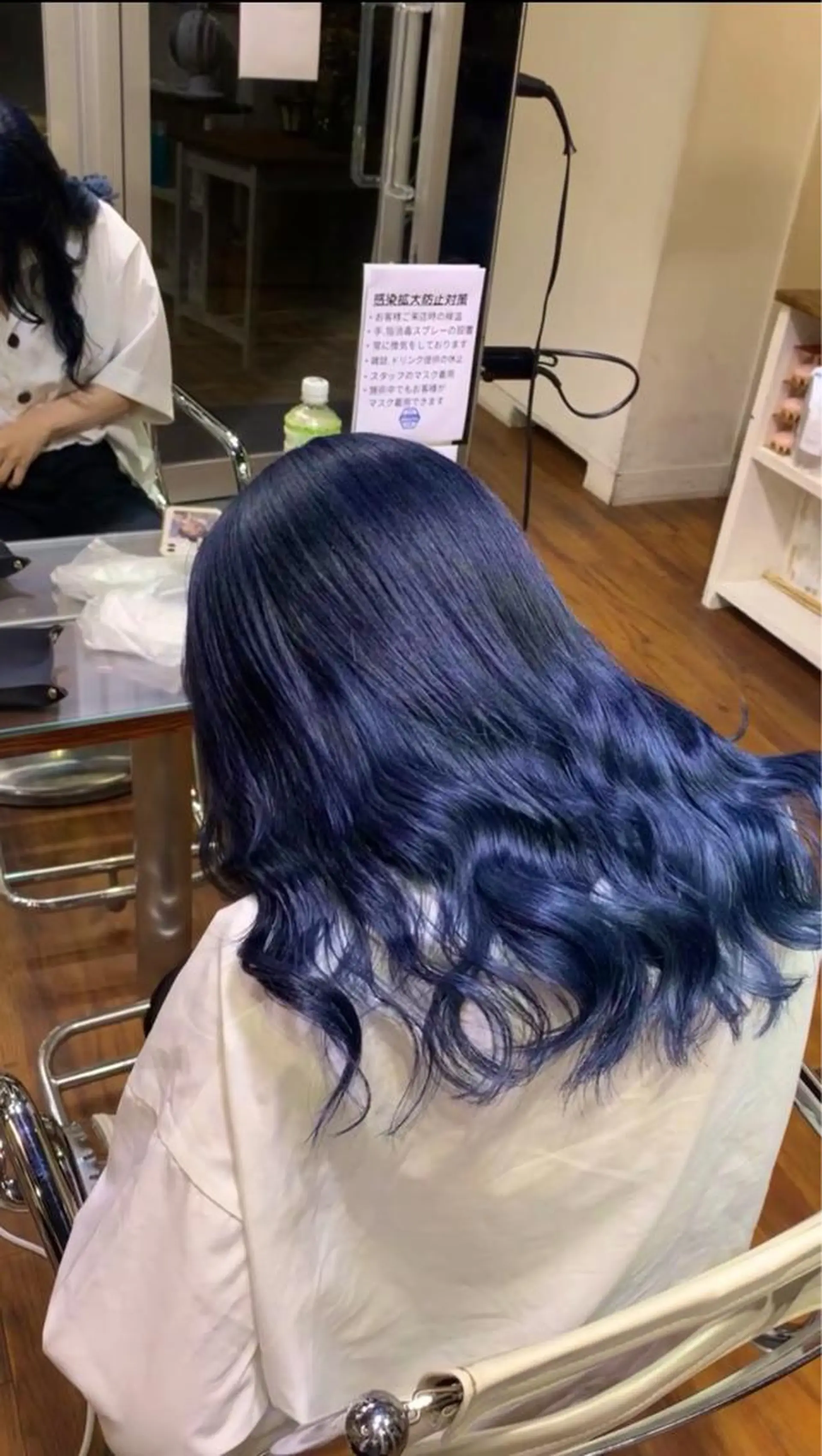 ミディアム カラー ヘアカラー トリートメント 吉野 武のヘアスタイル