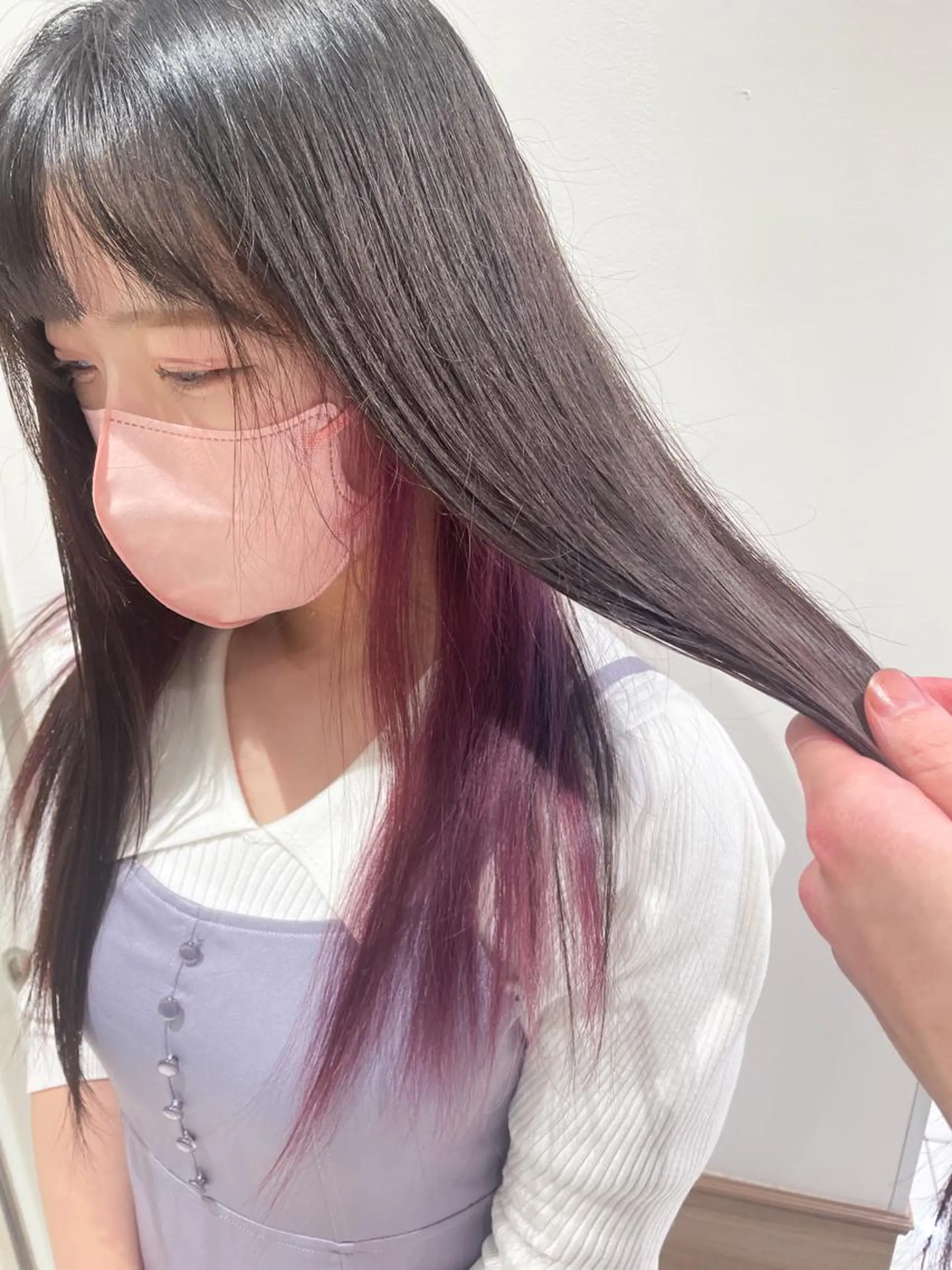 ロング カラー ハイトーン特化 川井優汰のヘアスタイル