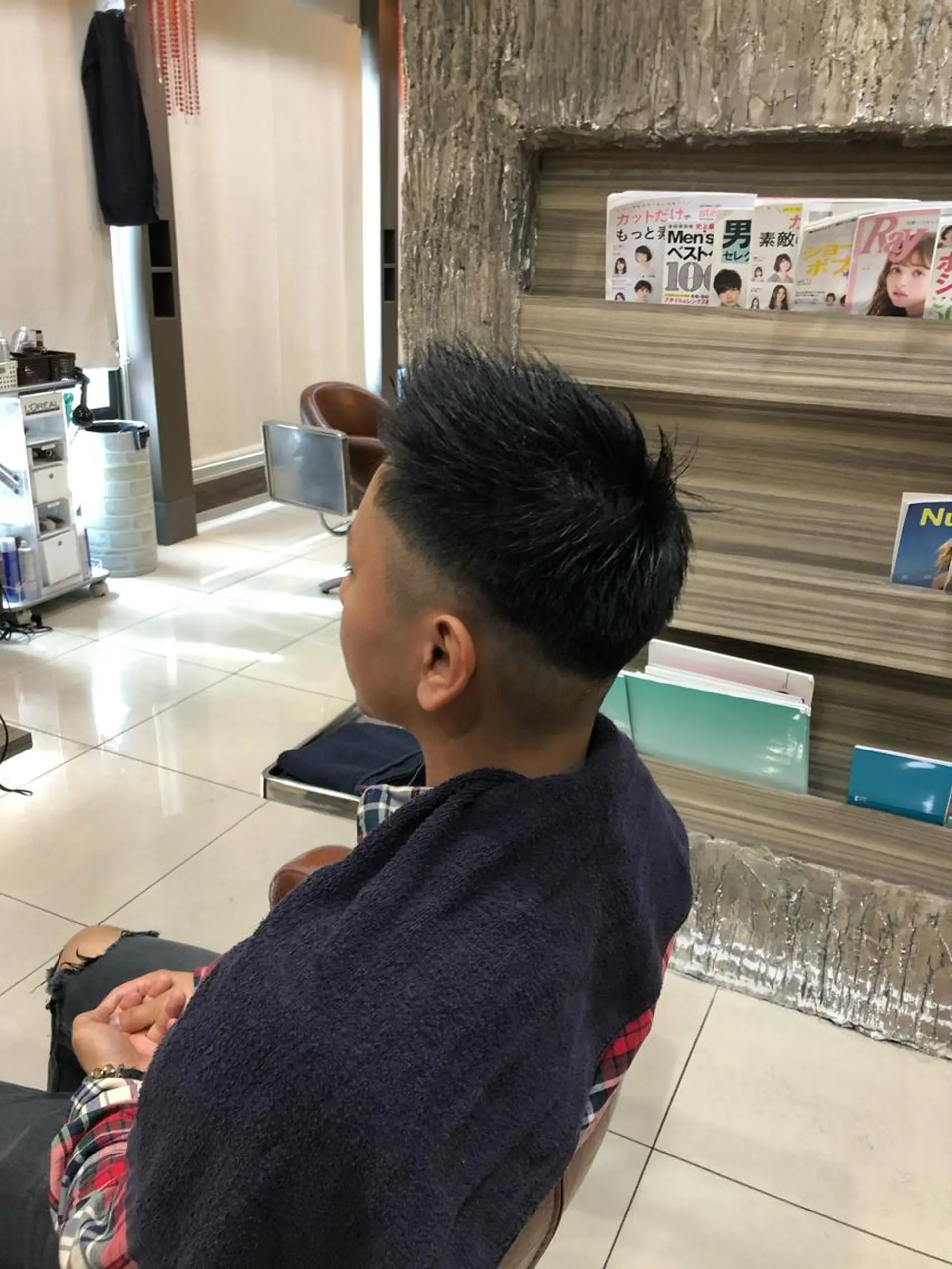 ショート ANKHCROSS新宿店【アンククロス】所属・大人メンズヘア アドバイザーkaiのヘアスタイル