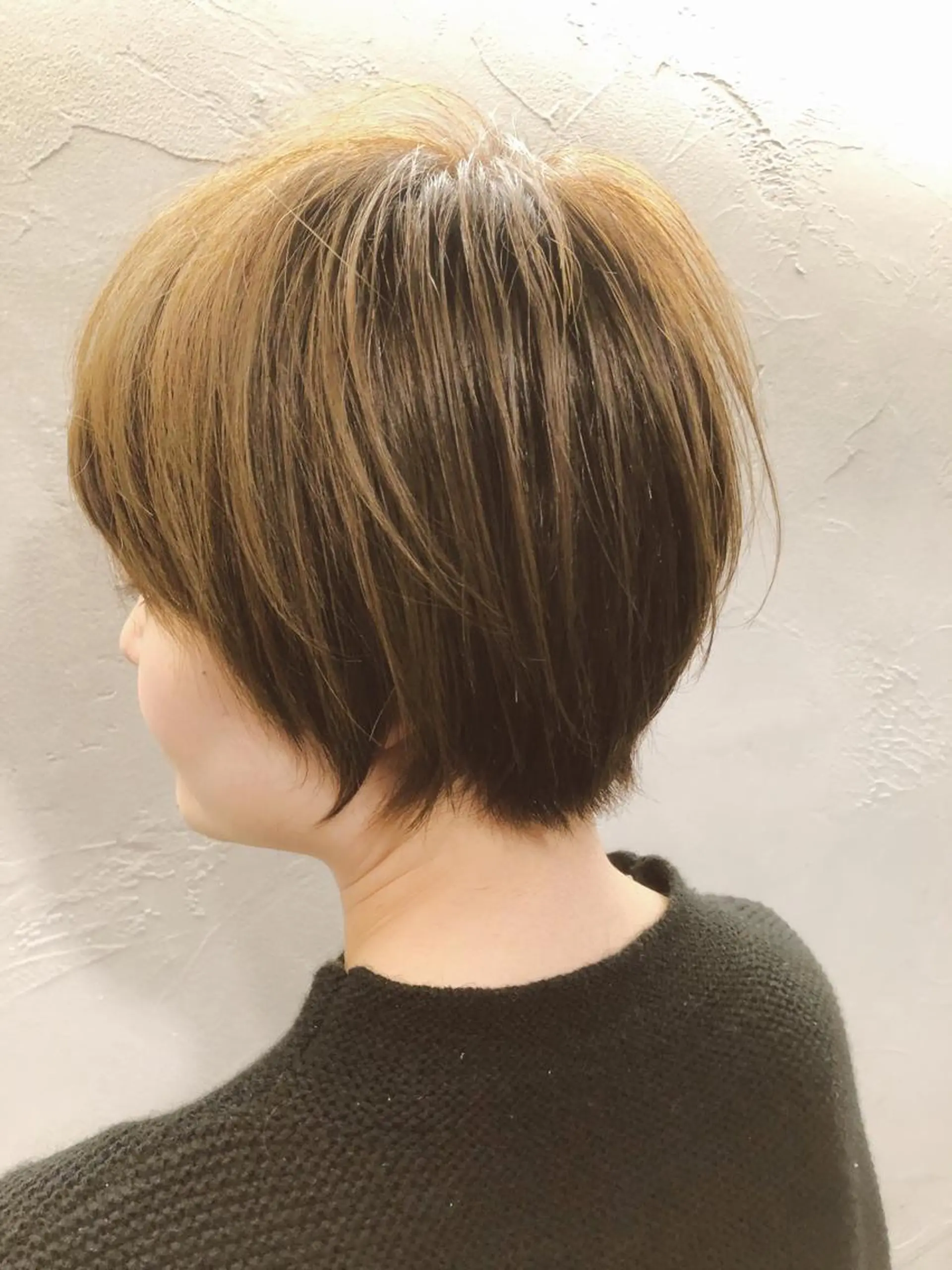 ショート ショートヘア 縮毛矯正 goen hair lounge所属・浅沼 春樹のヘアスタイル