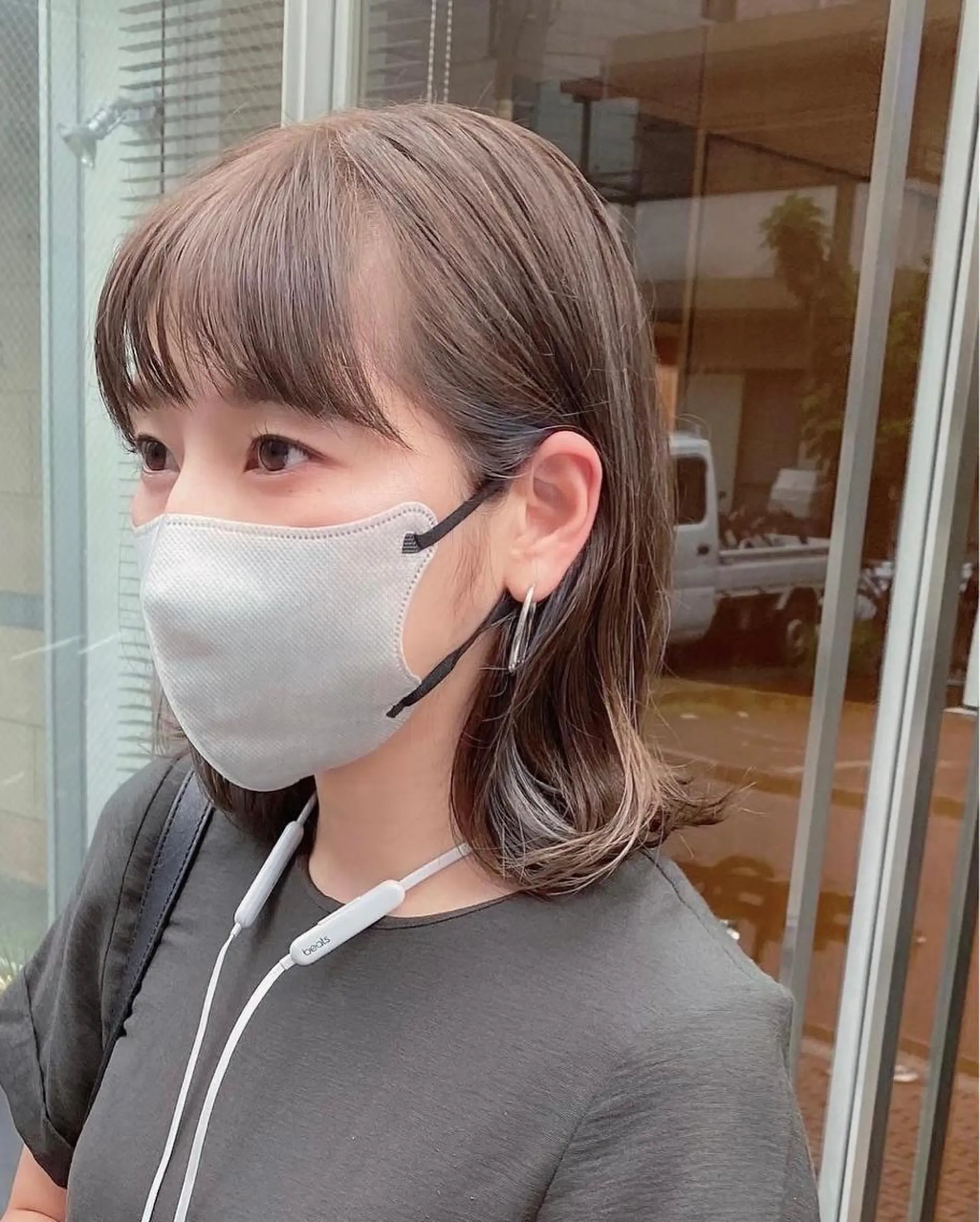 ショート カラー Paddle所属・似合わせレイヤー/ ニュアンスパーマ高倉のヘアスタイル