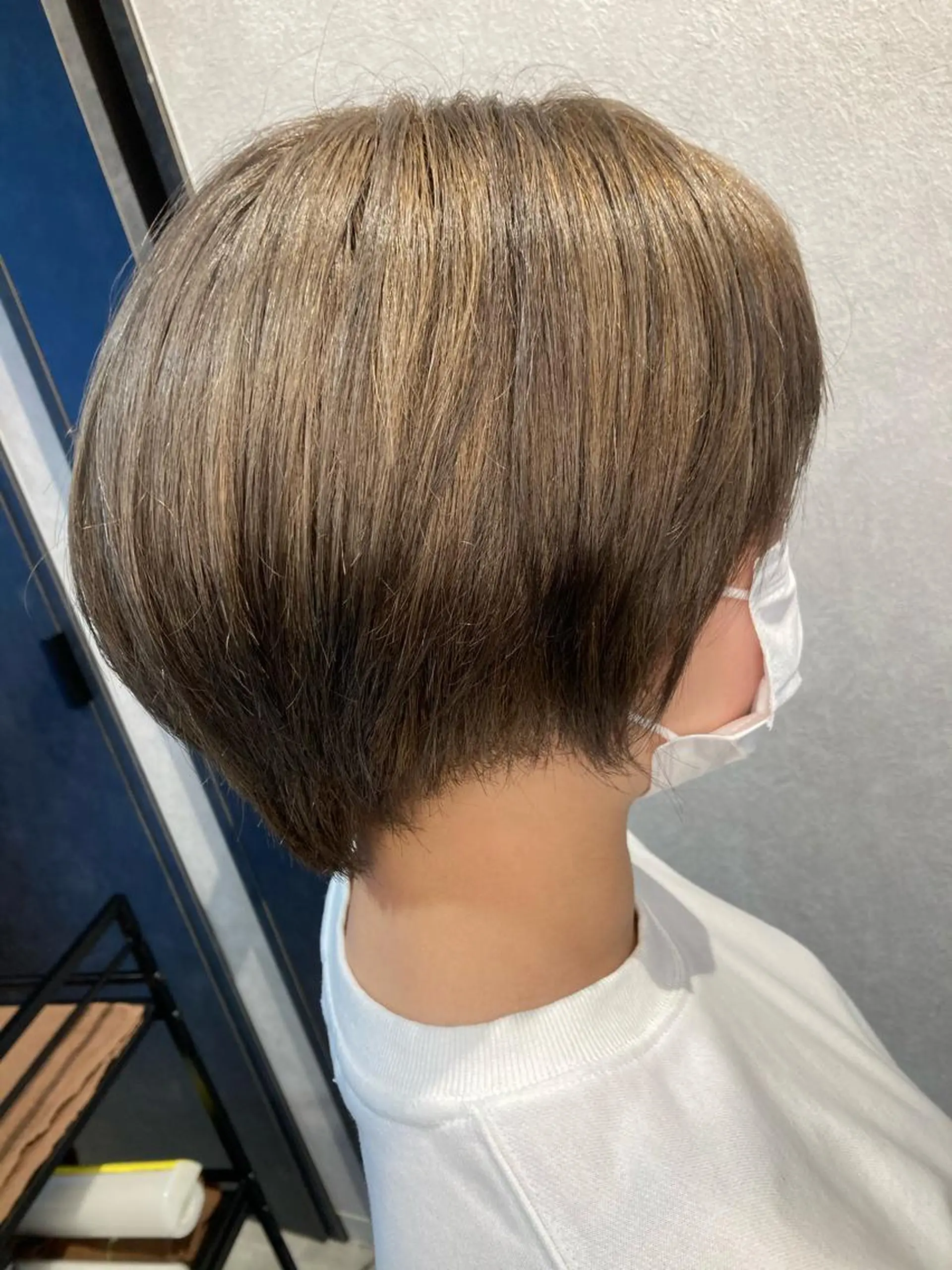 ショート カラー 宮下 弦也のヘアスタイル