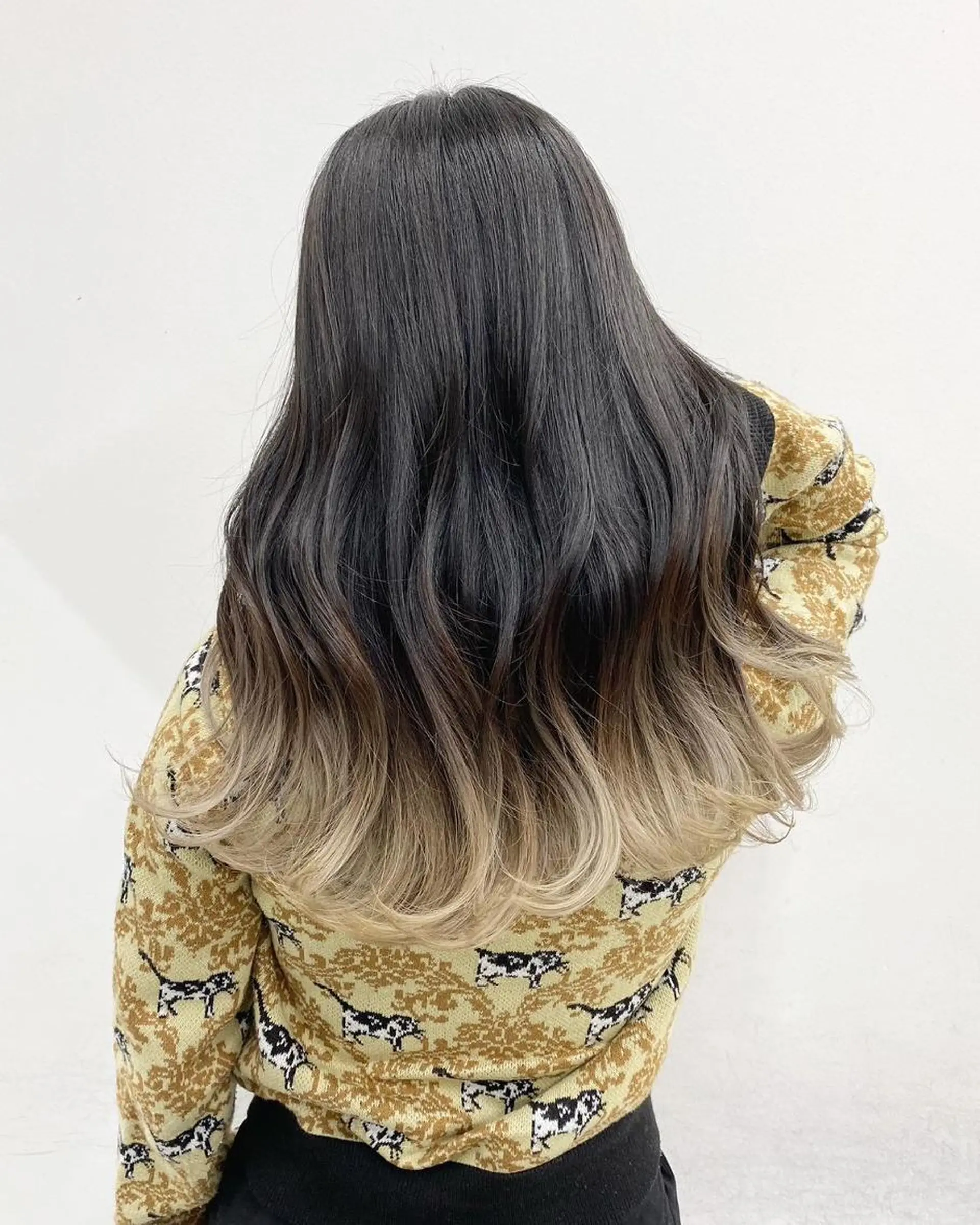 ロング ヘアカラー トリートメント 【公式】amble luxe池袋東口🩷のヘアスタイル