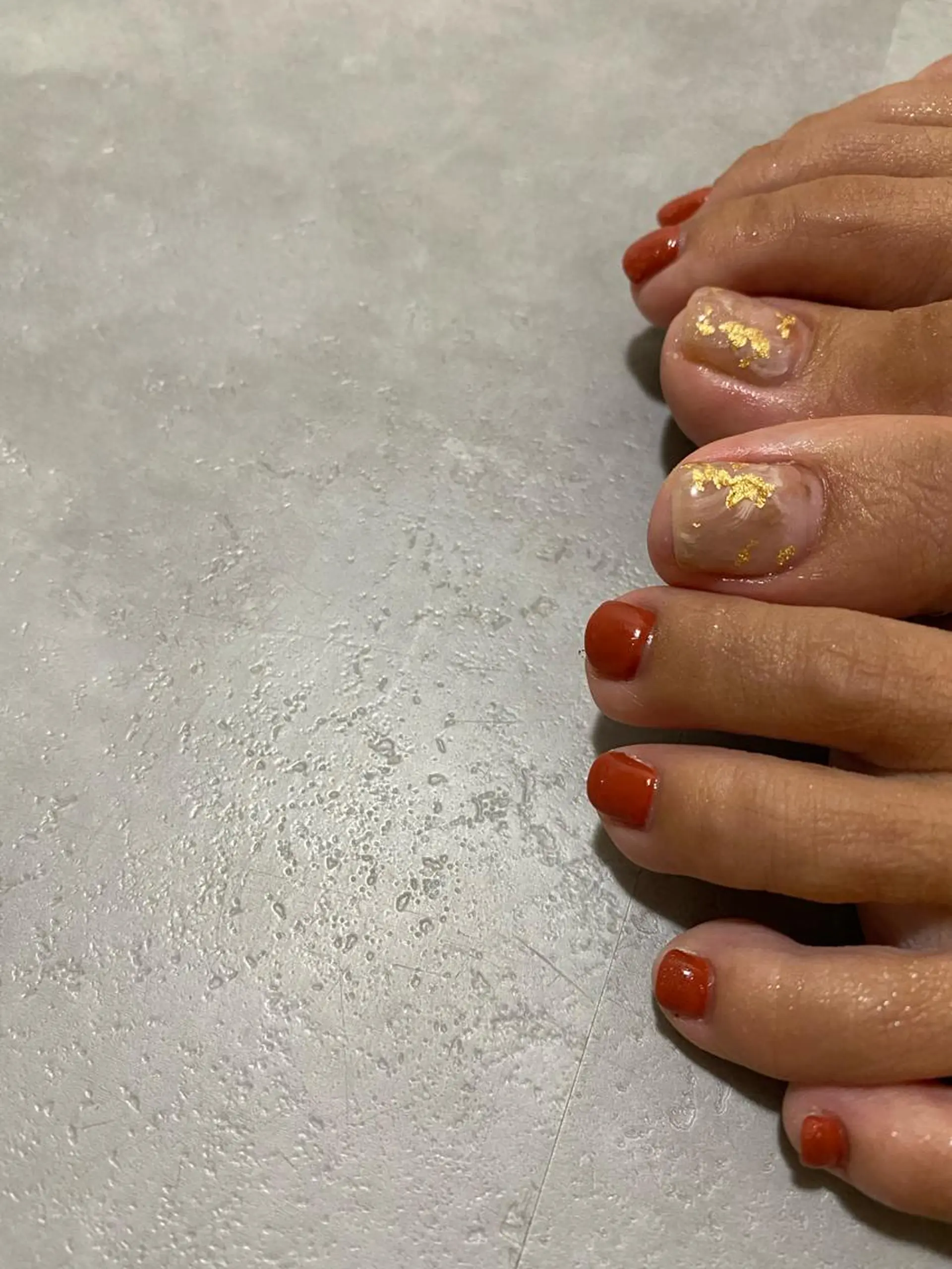 ネイル フットネイル フットネイル ネイルサロン Lafuのネイルデザイン