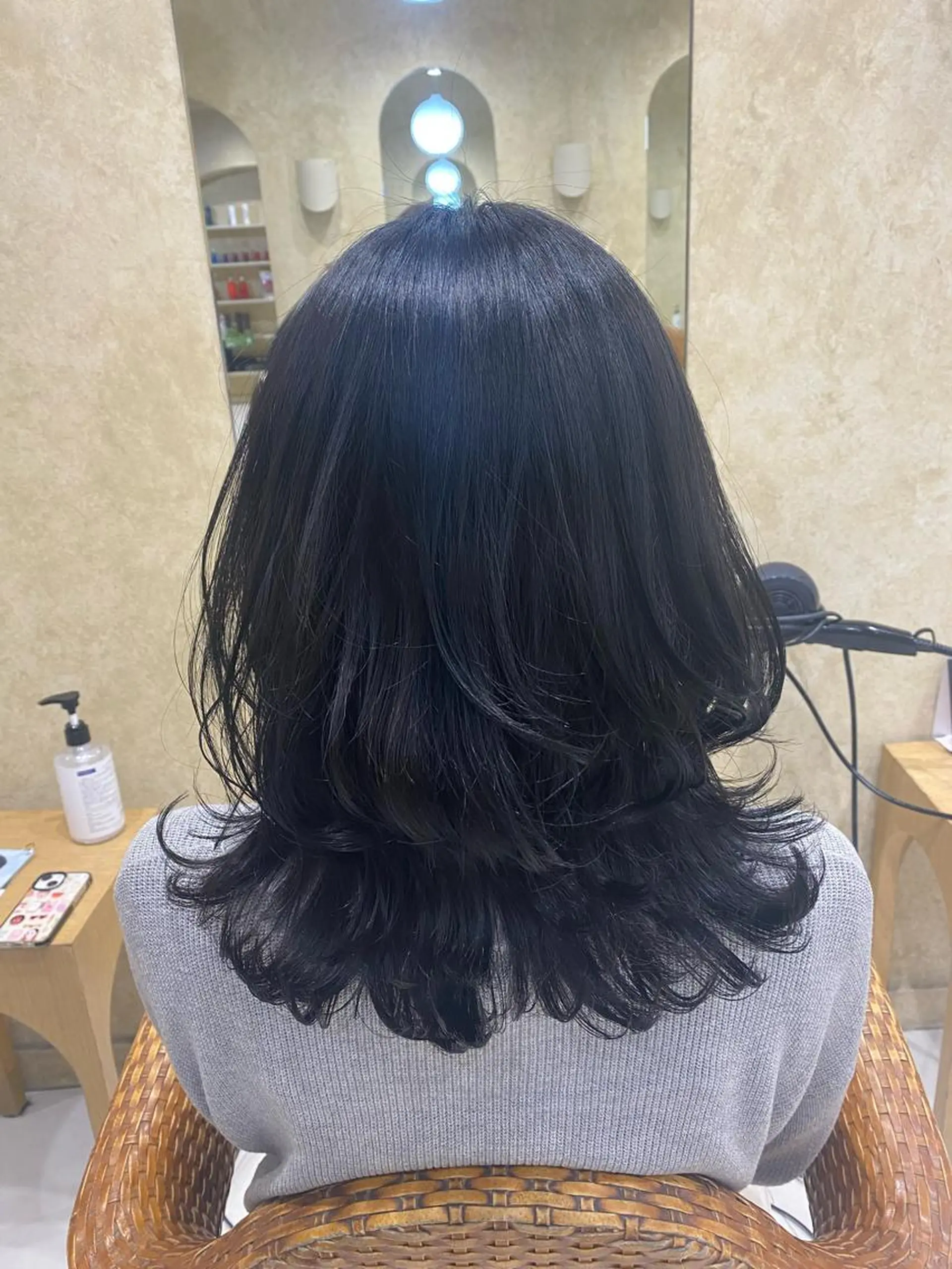 ミディアム ICHINOHE AYUのヘアスタイル