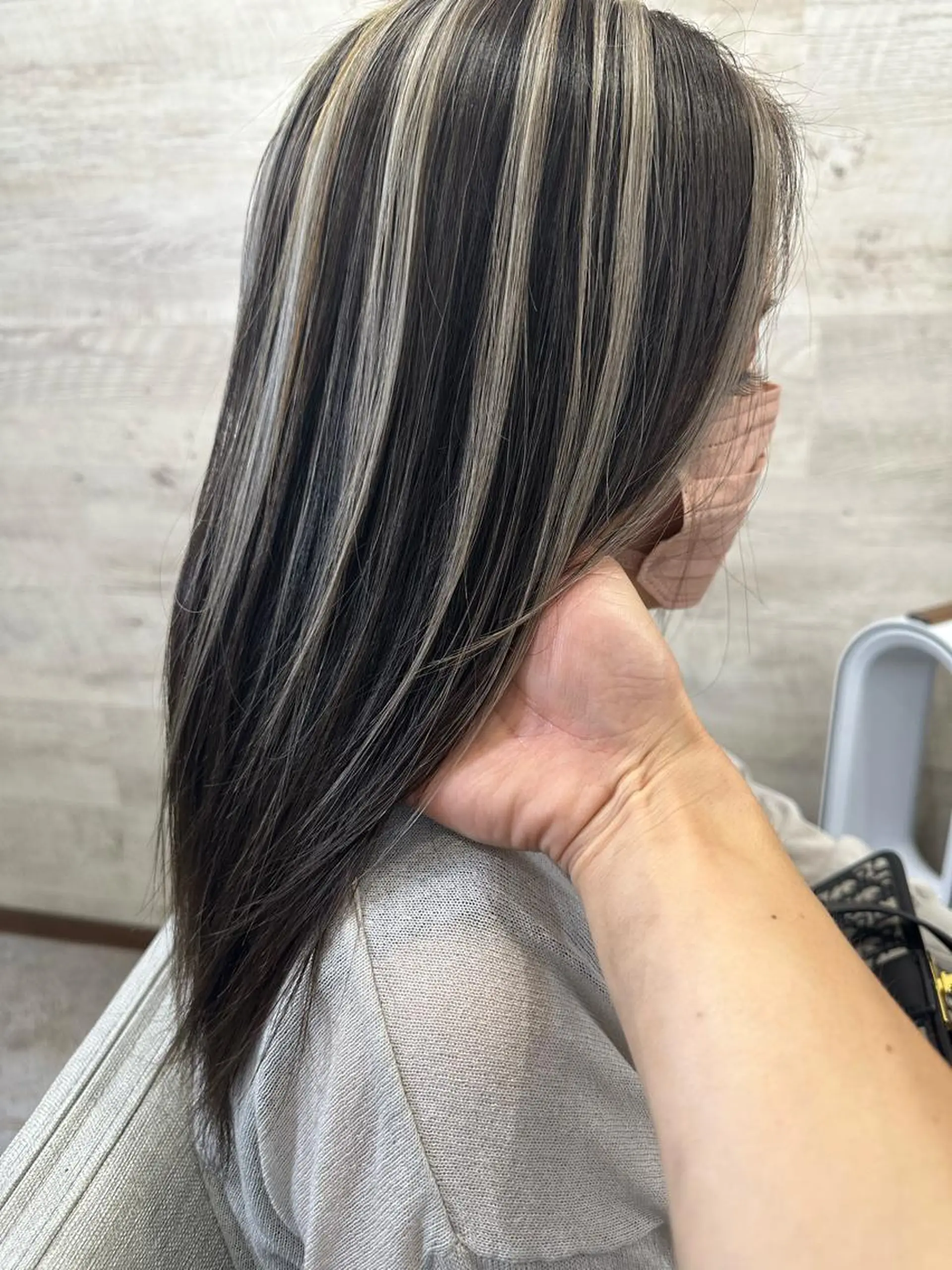 ミディアム カラー ブリーチ koheiのヘアスタイル