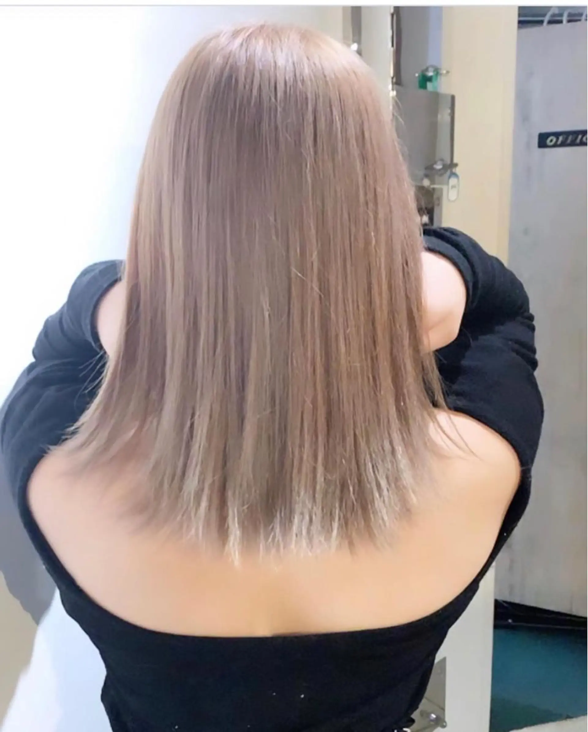 ミディアム カラー パーマ ヘアアレンジ メンズ キッズ ネイル マツエク・マツパ 酸性ストレート 髪質改善大槻勇樹のヘアスタイル