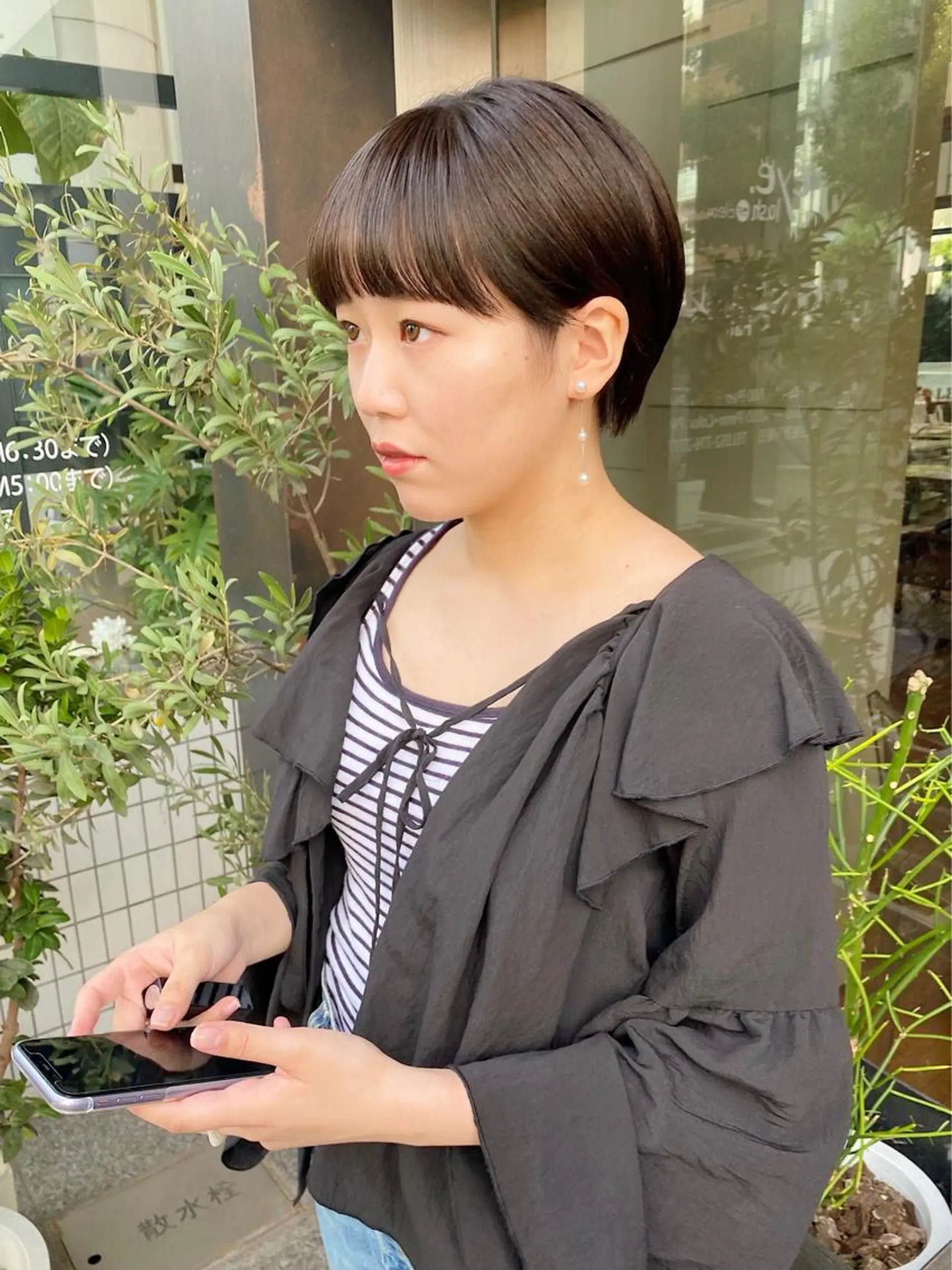 ショート ショートヘア momoka /ショート/ボブのヘアスタイル