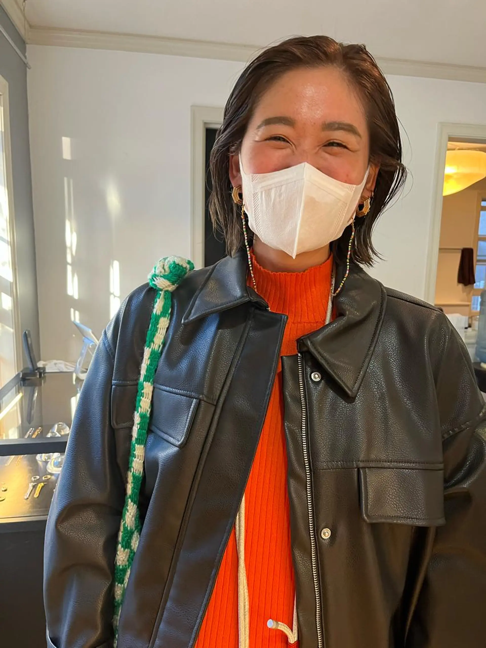 ショート カラー eri kinjoのヘアスタイル