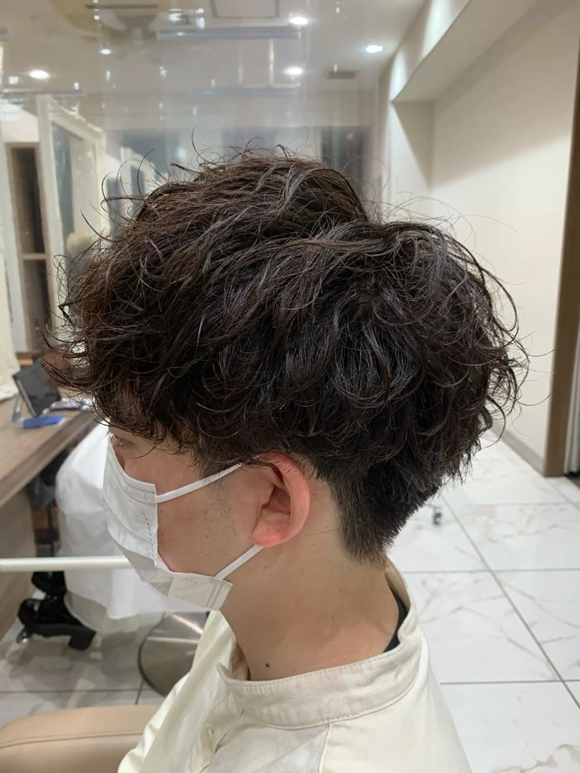 ショート パーマ メンズ メンズパーマ ニュアンスパーマ REM【阿佐ヶ谷】 MEGUのヘアスタイル