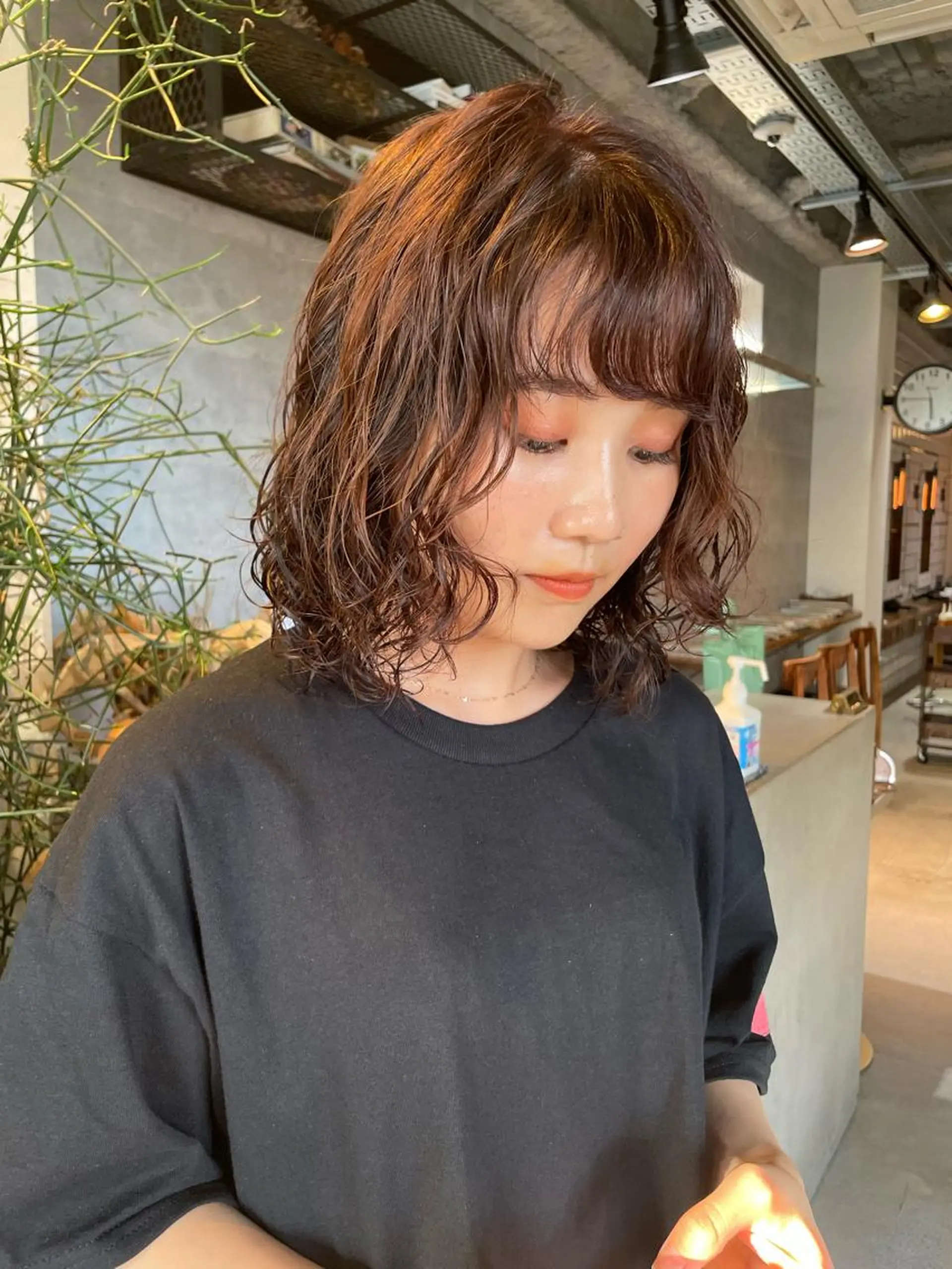 ショート カラー パーマ カット ヘアカラー パーマ トリートメント メンズヘア/レイヤー /ボブ山内春輝のヘアスタイル