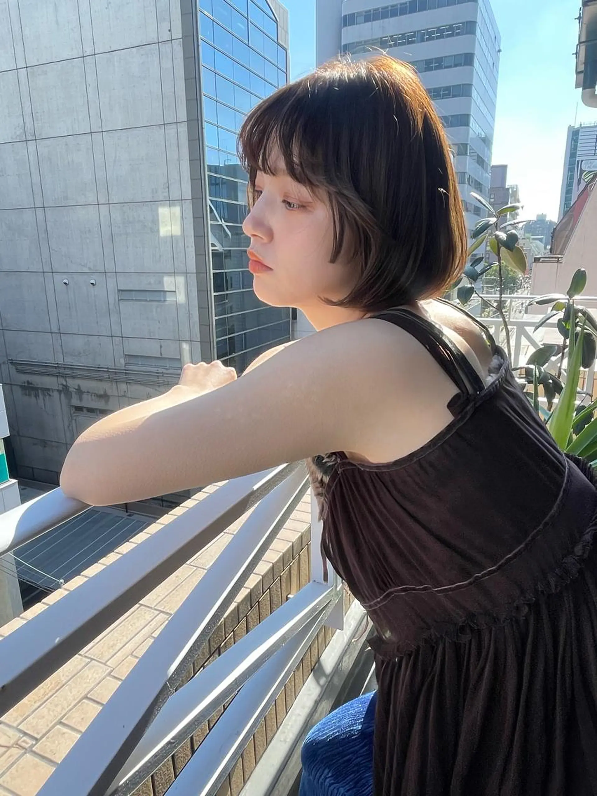 ショート カラー カット ヘアカラー トリートメント ショート/ボブ/ 心斎橋/宮脇美奈のヘアスタイル