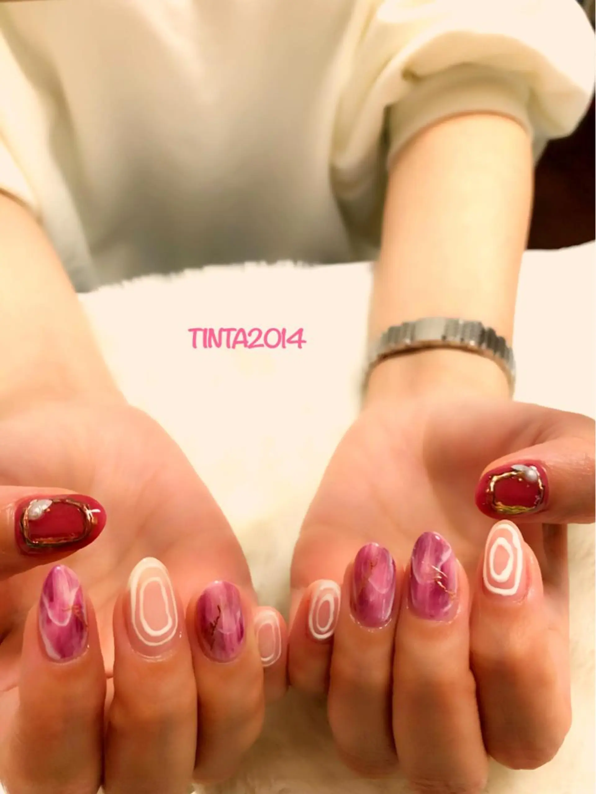 ネイル ニュアンスネイル ネイルサロン ティンタ所属・馬場 典子のネイルデザイン