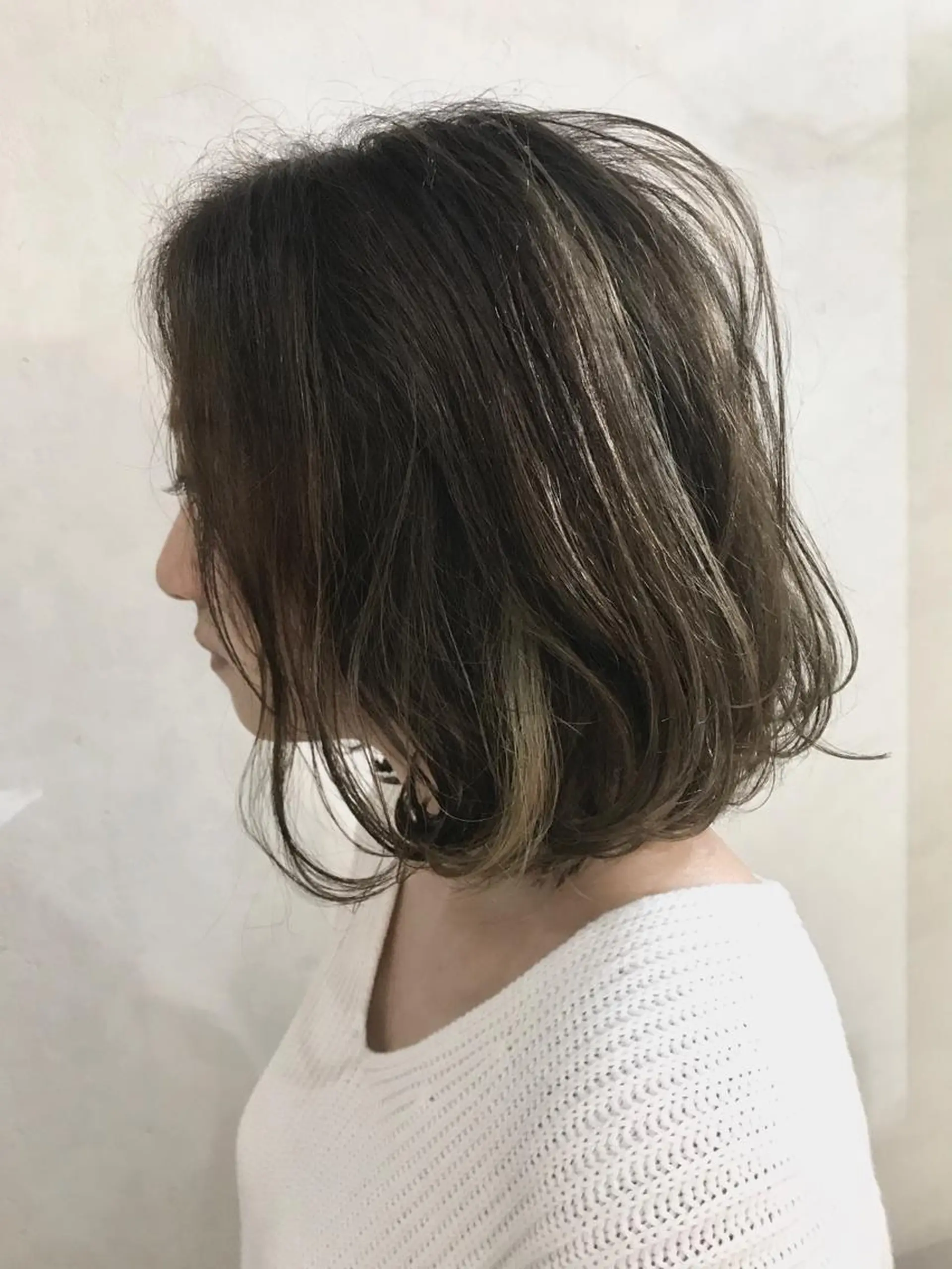 ミディアム カラー 💎髪質改善💎 デザイナーshinのヘアスタイル